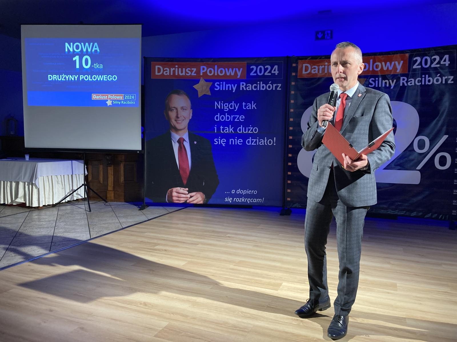 Zdjęcie w galerii na portalu naszraciborz.pl: Polowy: zrealizowaliśmy 82% naszego programu. Komitet Silny Racibórz gwarancją wiarygodności Nowej 10-tki Drużyny Polowego! wiadomości z regionu