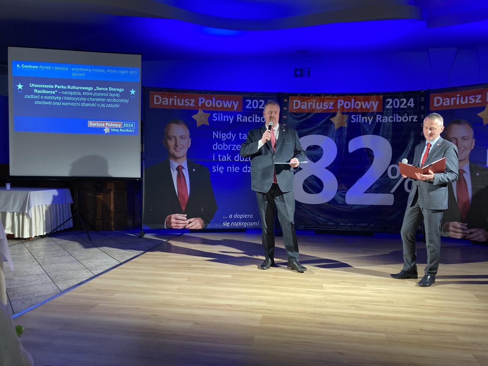 Zdjęcie w galerii na portalu naszraciborz.pl: Polowy: zrealizowaliśmy 82% naszego programu. Komitet Silny Racibórz gwarancją wiarygodności Nowej 10-tki Drużyny Polowego! wiadomości z regionu