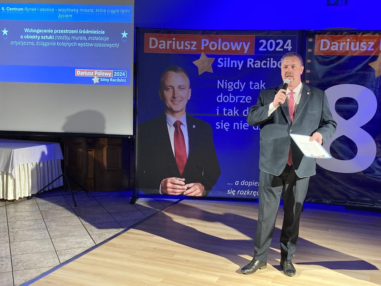 Zdjęcie w galerii na portalu naszraciborz.pl: Polowy: zrealizowaliśmy 82% naszego programu. Komitet Silny Racibórz gwarancją wiarygodności Nowej 10-tki Drużyny Polowego! wiadomości z regionu