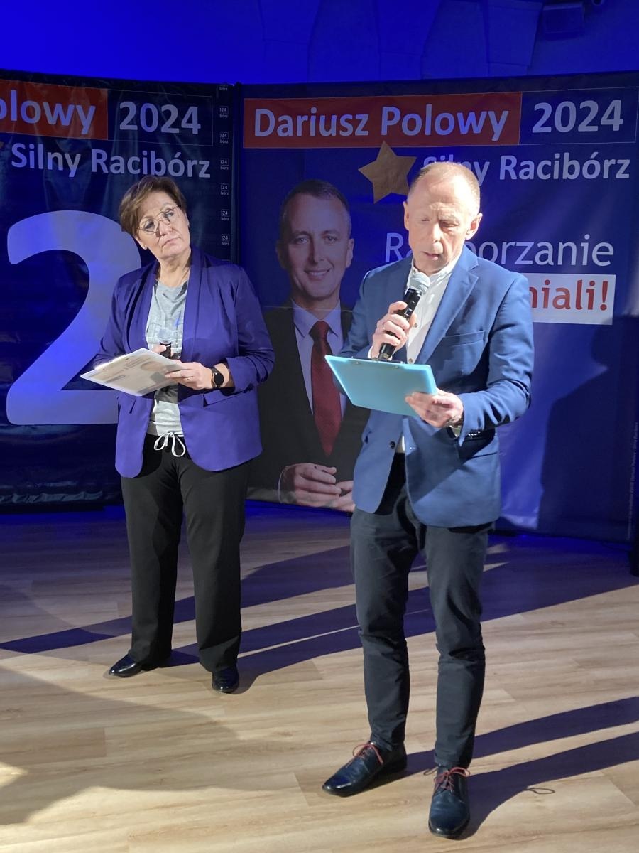 Zdjęcie w galerii na portalu naszraciborz.pl: Polowy: zrealizowaliśmy 82% naszego programu. Komitet Silny Racibórz gwarancją wiarygodności Nowej 10-tki Drużyny Polowego! wiadomości z regionu