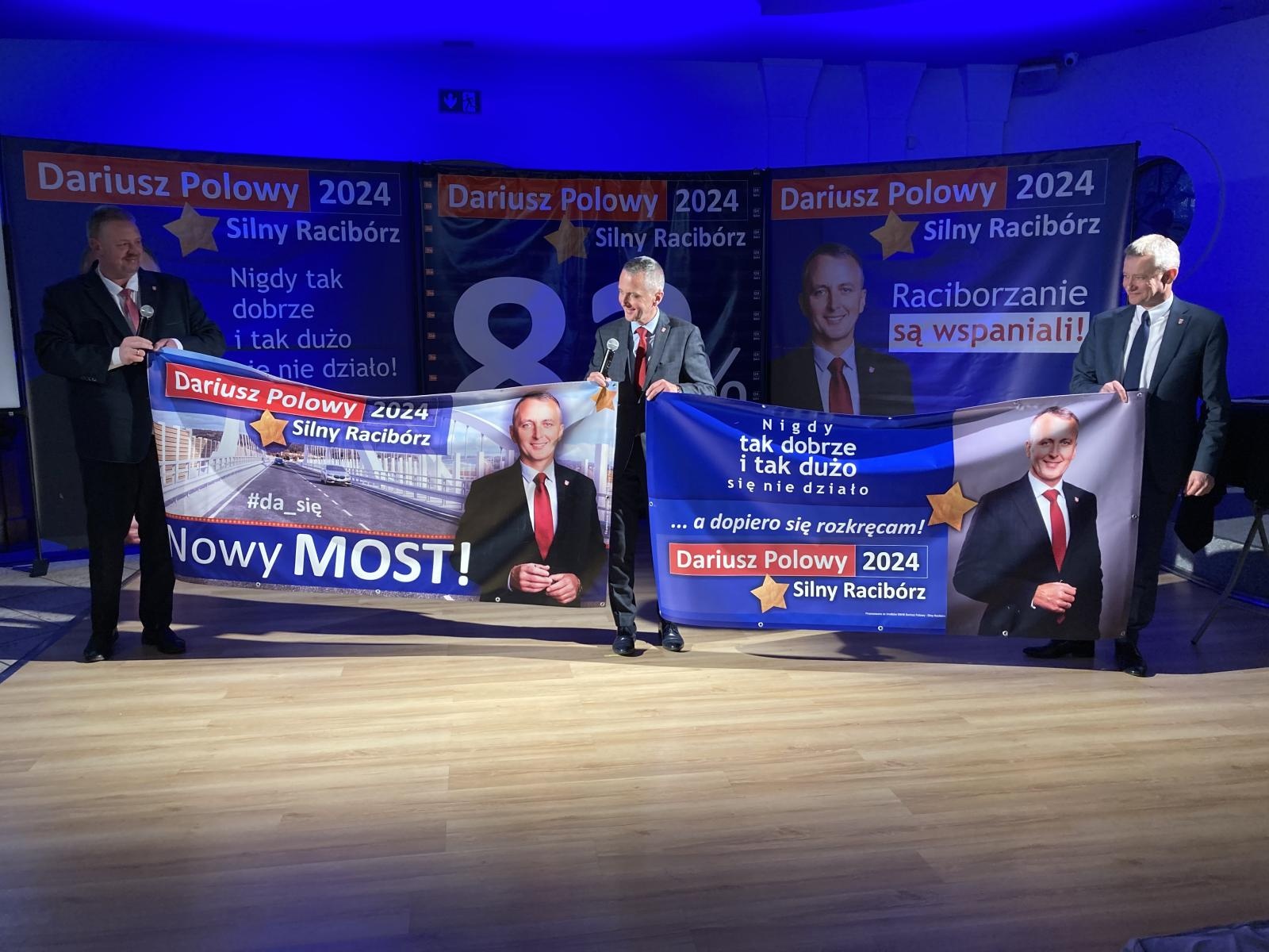 Zdjęcie w galerii na portalu naszraciborz.pl: Polowy: zrealizowaliśmy 82% naszego programu. Komitet Silny Racibórz gwarancją wiarygodności Nowej 10-tki Drużyny Polowego! wiadomości z regionu