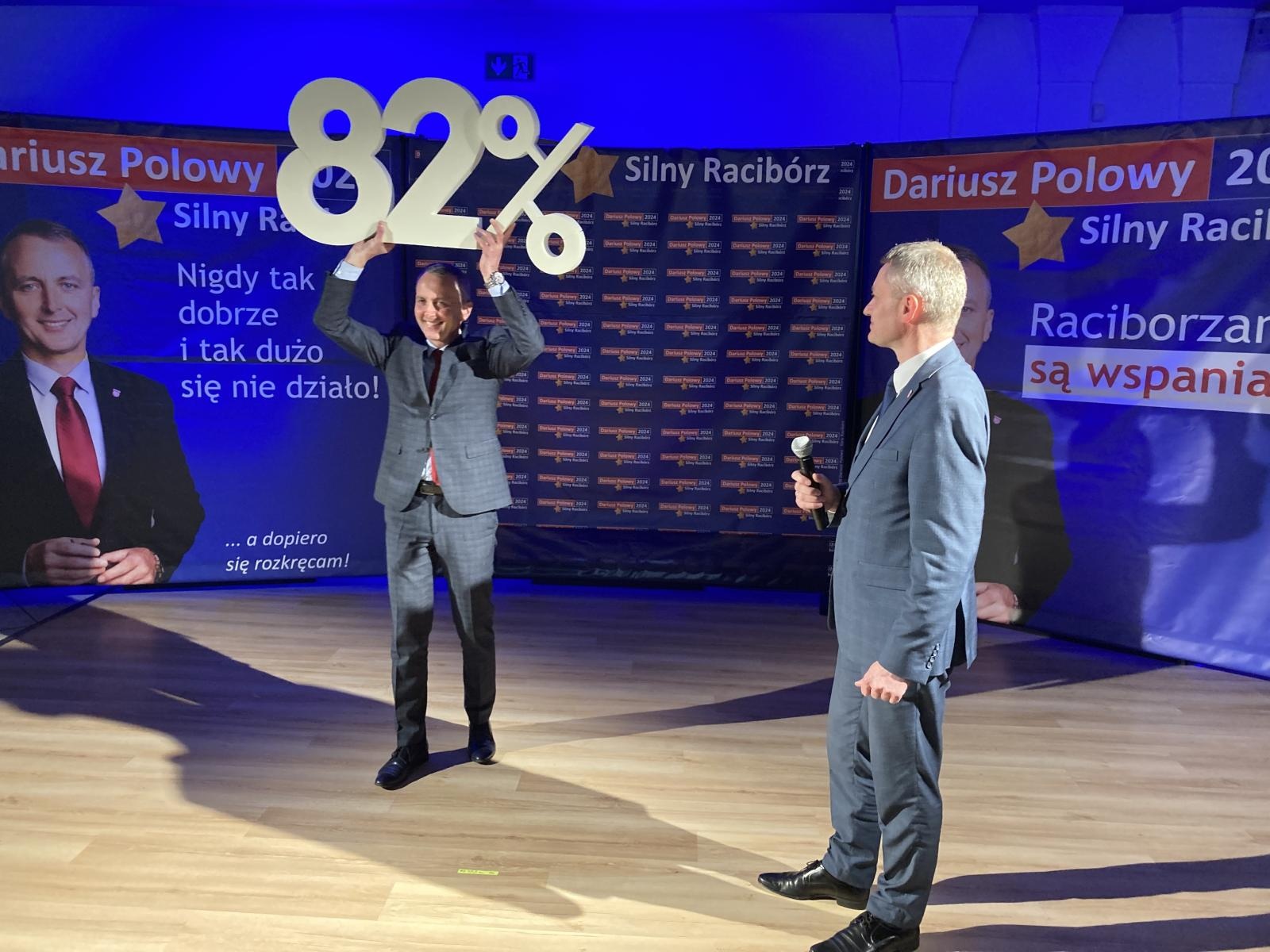 Zdjęcie w galerii na portalu naszraciborz.pl: Polowy: zrealizowaliśmy 82% naszego programu. Komitet Silny Racibórz gwarancją wiarygodności Nowej 10-tki Drużyny Polowego! wiadomości z regionu