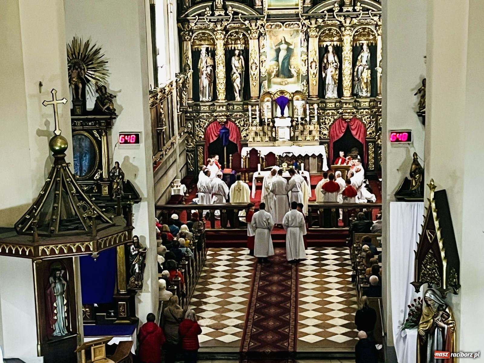 Zdjęcie w galerii na portalu naszraciborz.pl: Wielki Czwartek w raciborskich parafiach WNMP i NSPJ [FOTO i WIDEO] wiadomości z regionu