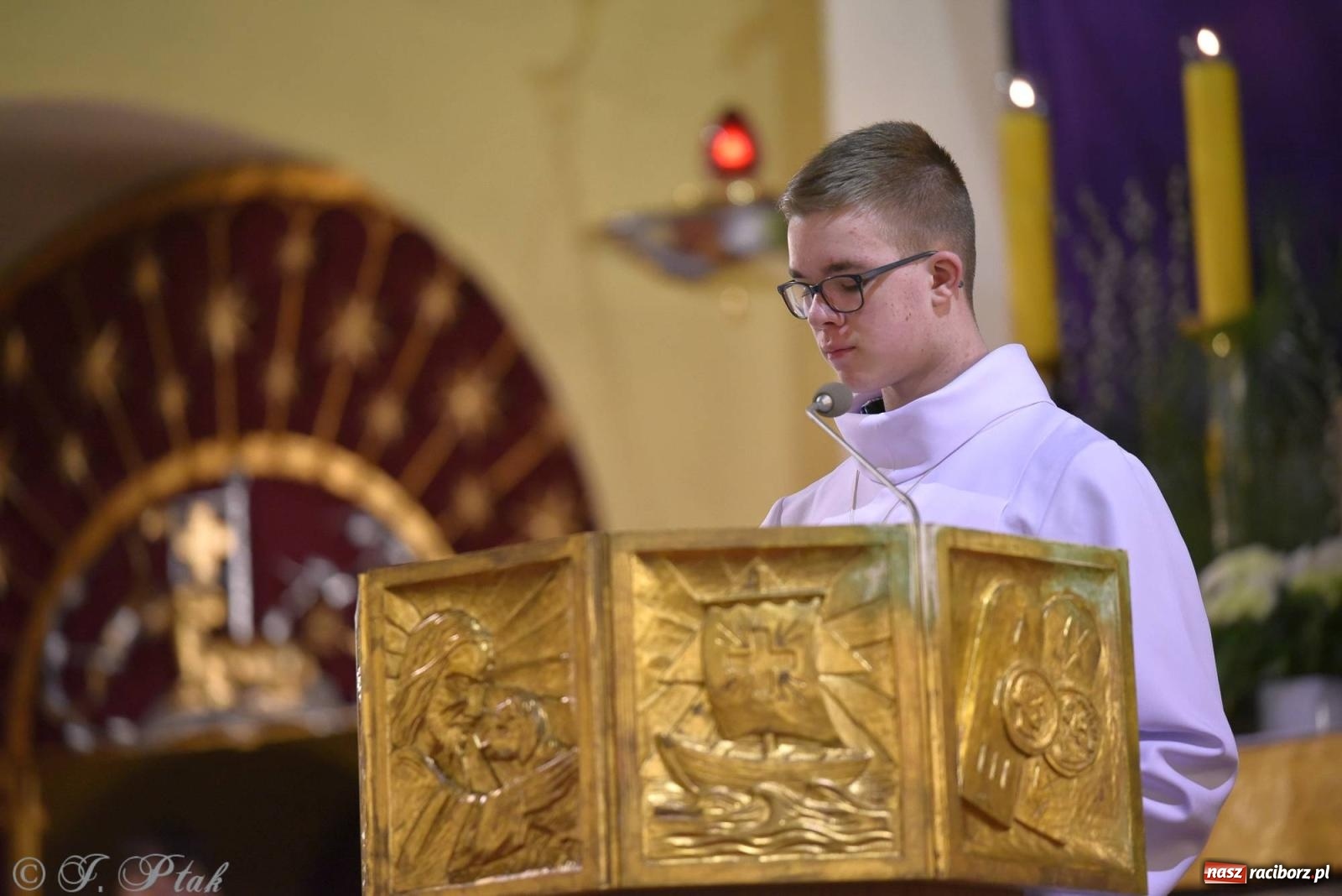 Zdjęcie w galerii na portalu naszraciborz.pl: Wielki Czwartek w raciborskich parafiach WNMP i NSPJ [FOTO i WIDEO] wiadomości z regionu