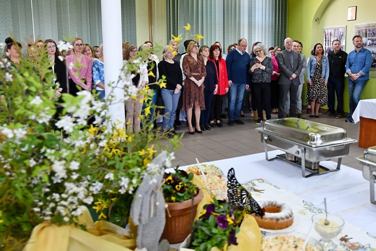 Zdjęcie w galerii na portalu naszraciborz.pl: Pierwsze spotkanie wielkanocne z nowym komendantem wiadomości z regionu