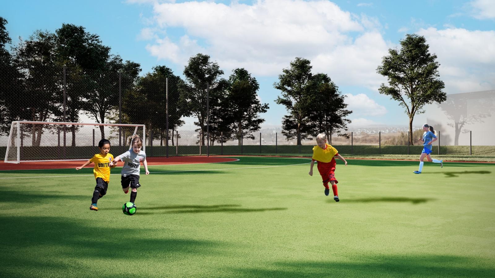 Zdjęcie w galerii na portalu naszraciborz.pl: Kobyla będzie miała nowe boisko wielofunkcyjne wiadomości z regionu