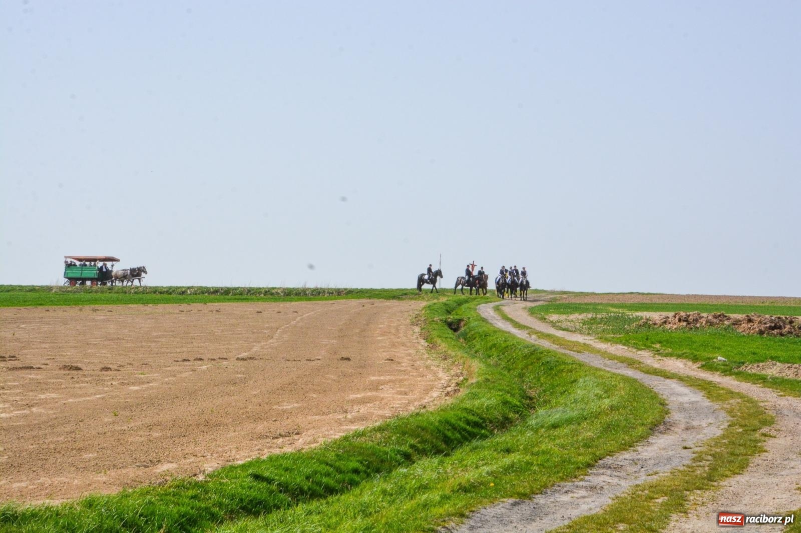 Zdjęcie w galerii na portalu naszraciborz.pl: Setka koni na procesji wielkanocnej w Bieńkowicach [FOTO i WIDEO] wiadomości z regionu