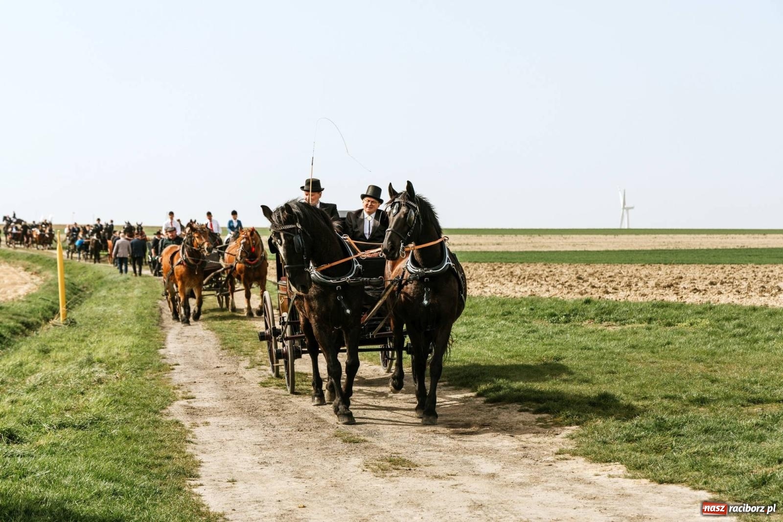 Zdjęcie w galerii na portalu naszraciborz.pl: Procesje konne w Bieńkowicach, Pietrowicach Wielkich i Sudole [FOTO] wiadomości z regionu