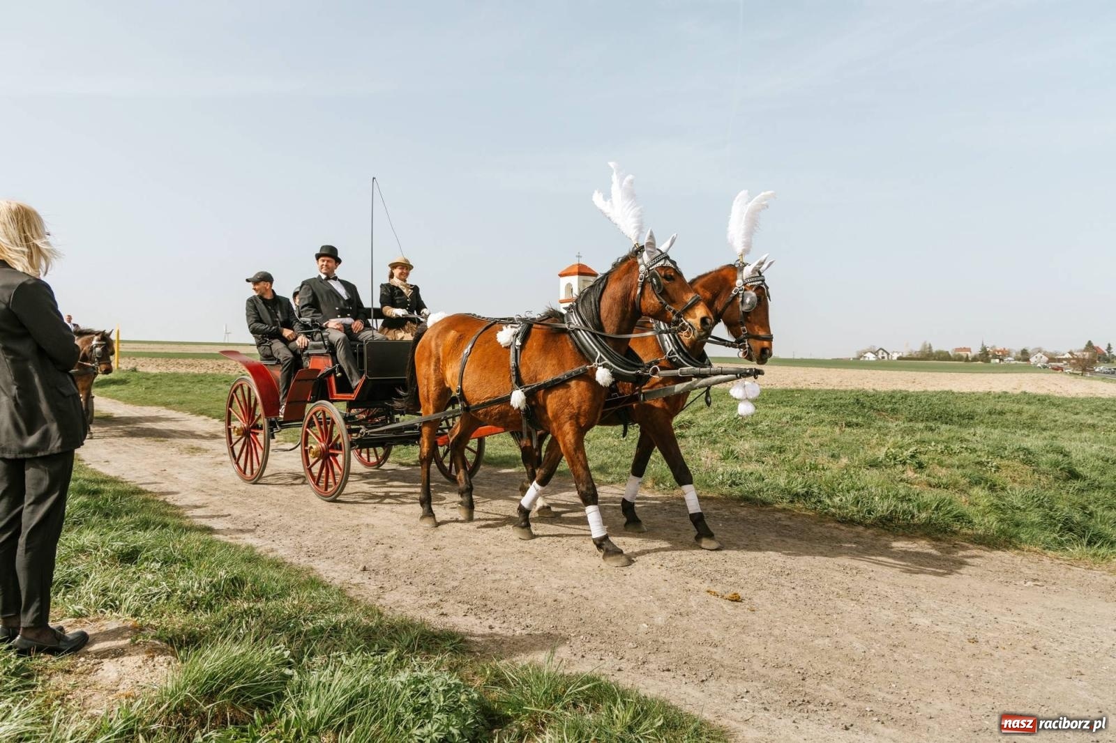 Zdjęcie w galerii na portalu naszraciborz.pl: Procesje konne w Bieńkowicach, Pietrowicach Wielkich i Sudole [FOTO] wiadomości z regionu