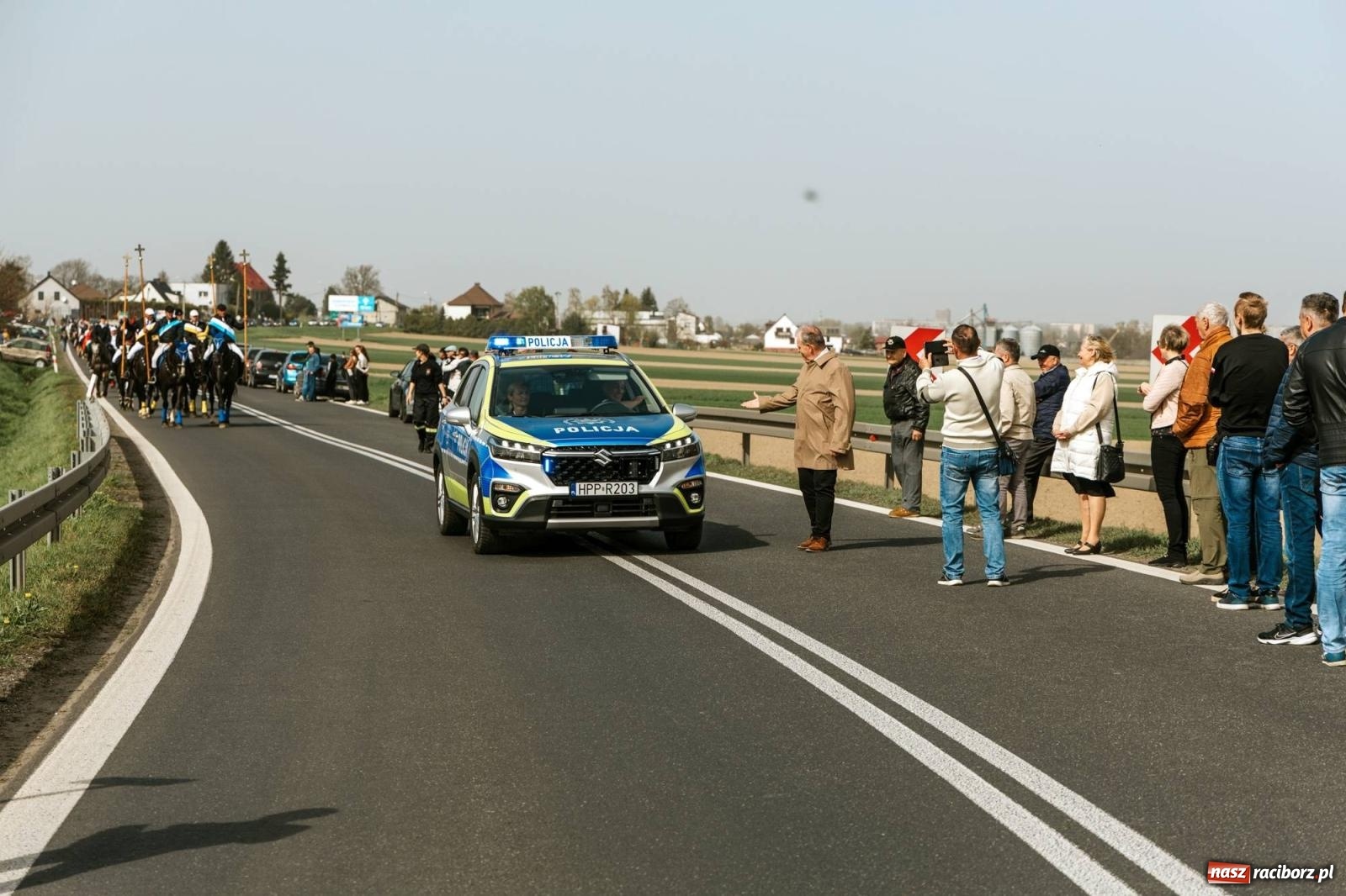 Zdjęcie w galerii na portalu naszraciborz.pl: Procesje konne w Bieńkowicach, Pietrowicach Wielkich i Sudole [FOTO] wiadomości z regionu
