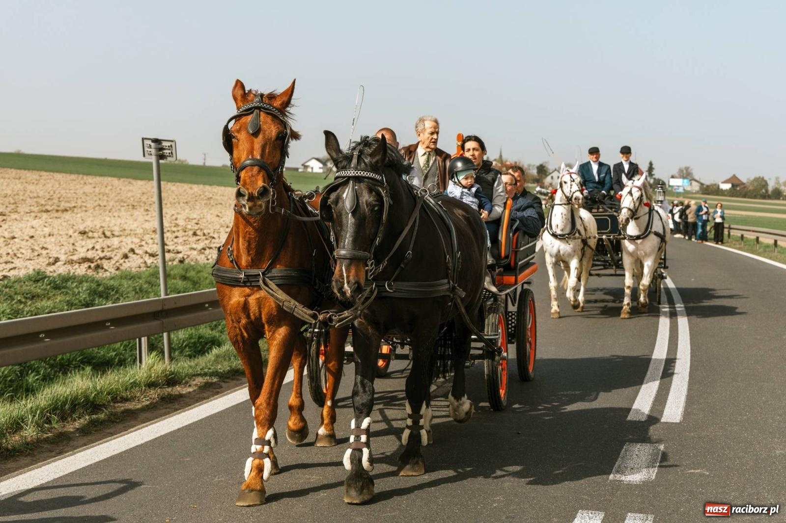 Zdjęcie w galerii na portalu naszraciborz.pl: Procesje konne w Bieńkowicach, Pietrowicach Wielkich i Sudole [FOTO] wiadomości z regionu