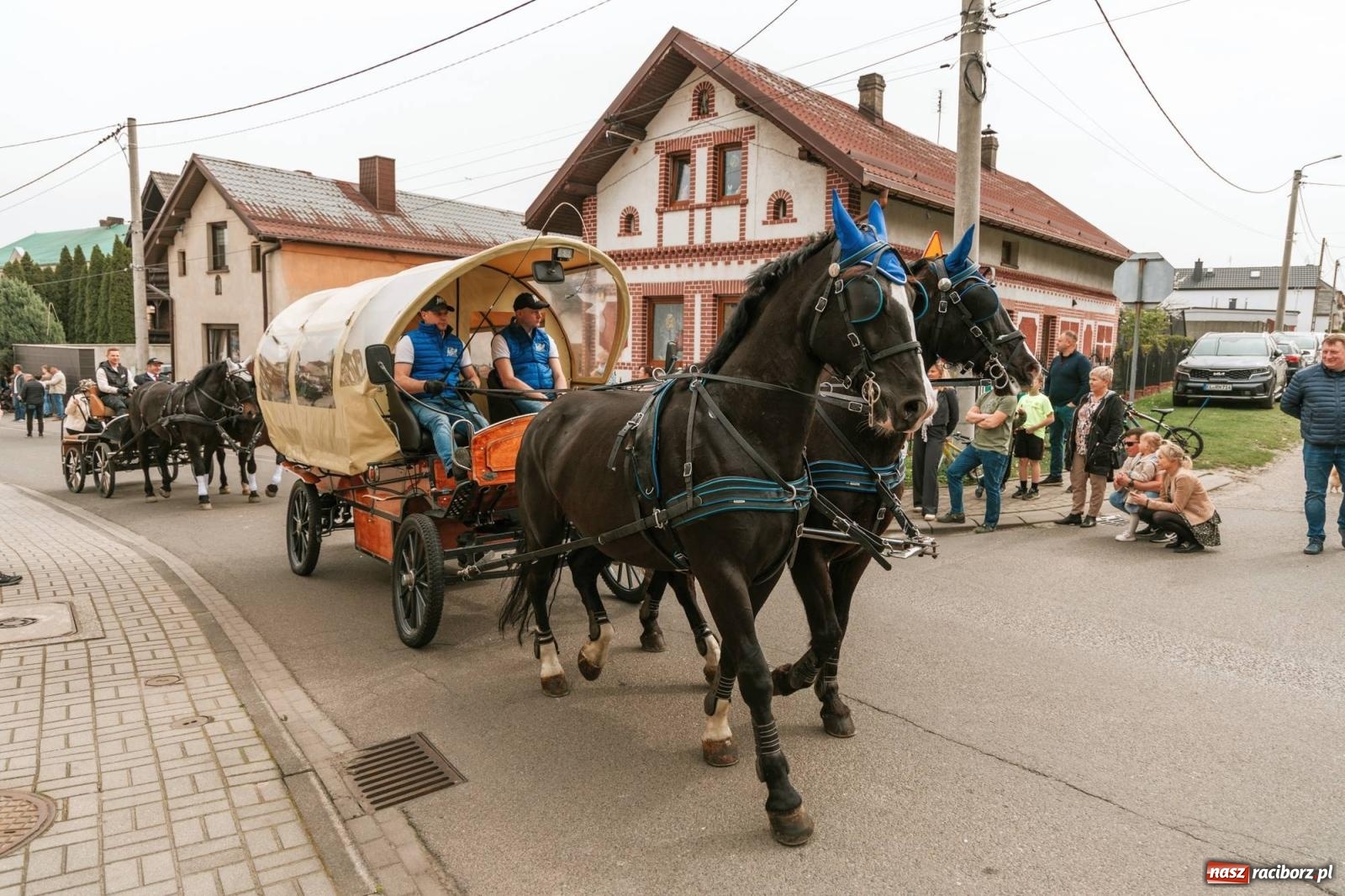 Zdjęcie w galerii na portalu naszraciborz.pl: Procesje konne w Bieńkowicach, Pietrowicach Wielkich i Sudole [FOTO] wiadomości z regionu