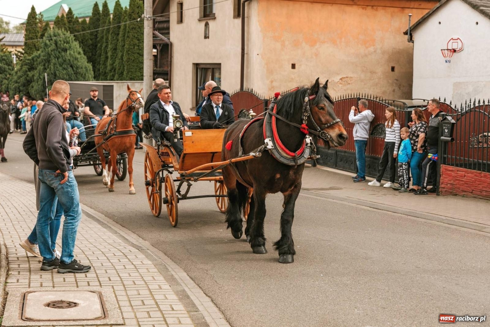 Zdjęcie w galerii na portalu naszraciborz.pl: Procesje konne w Bieńkowicach, Pietrowicach Wielkich i Sudole [FOTO] wiadomości z regionu