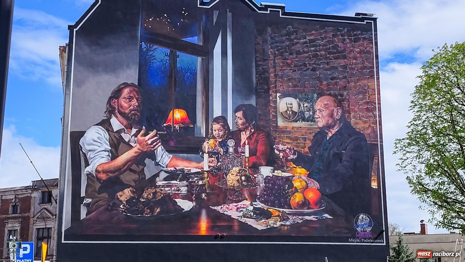 Zdjęcie w galerii na portalu naszraciborz.pl: Odsłonięto kolejne dzieło na raciborskim szlaku murali [FOTO i WIDEO] wiadomości z regionu