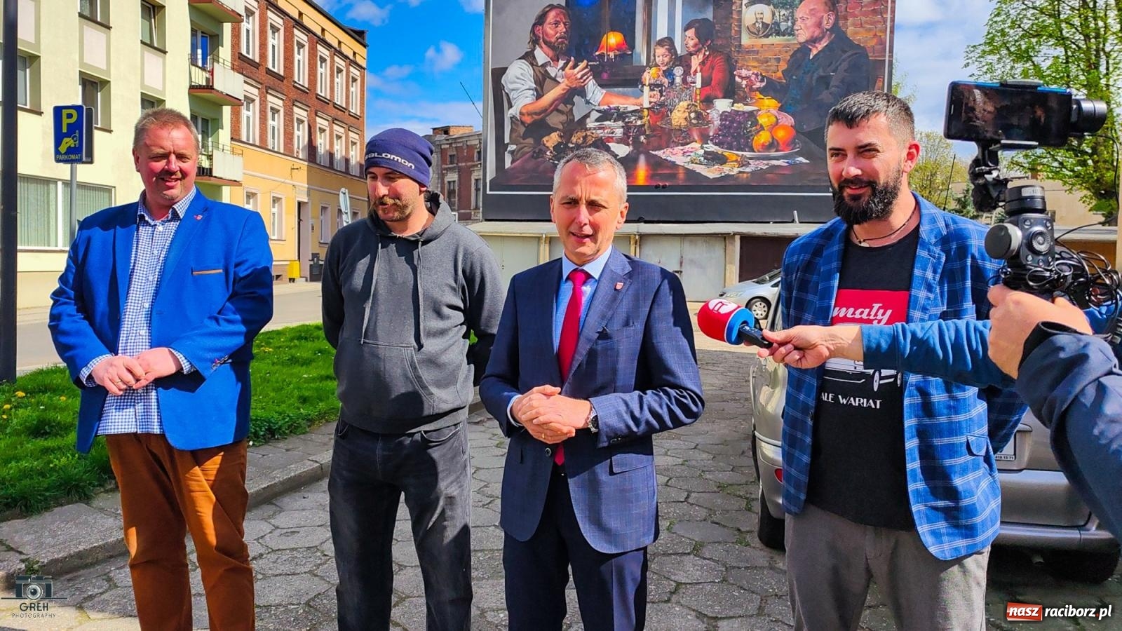 Zdjęcie w galerii na portalu naszraciborz.pl: Odsłonięto kolejne dzieło na raciborskim szlaku murali [FOTO i WIDEO] wiadomości z regionu