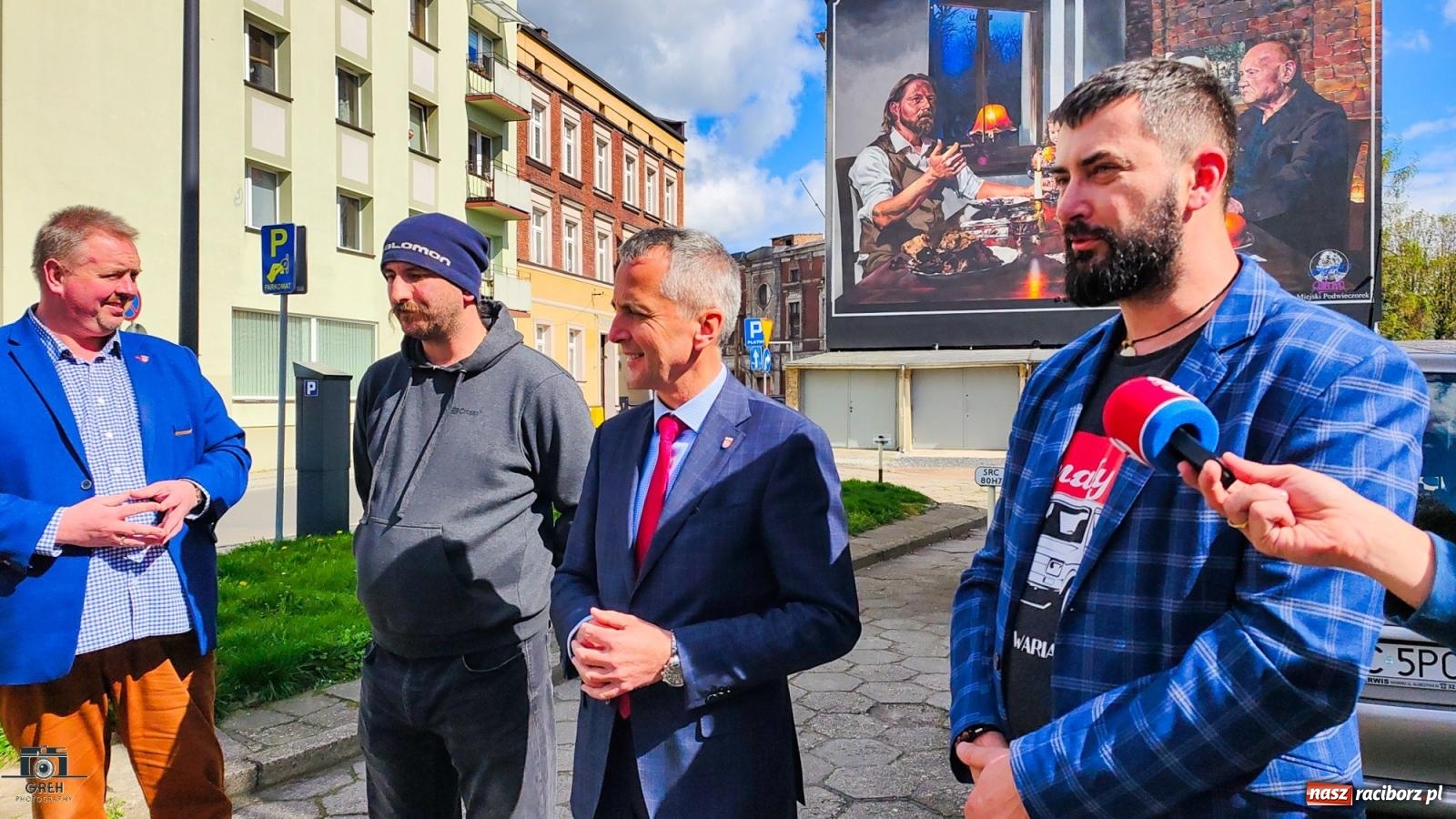 Zdjęcie w galerii na portalu naszraciborz.pl: Odsłonięto kolejne dzieło na raciborskim szlaku murali [FOTO i WIDEO] wiadomości z regionu