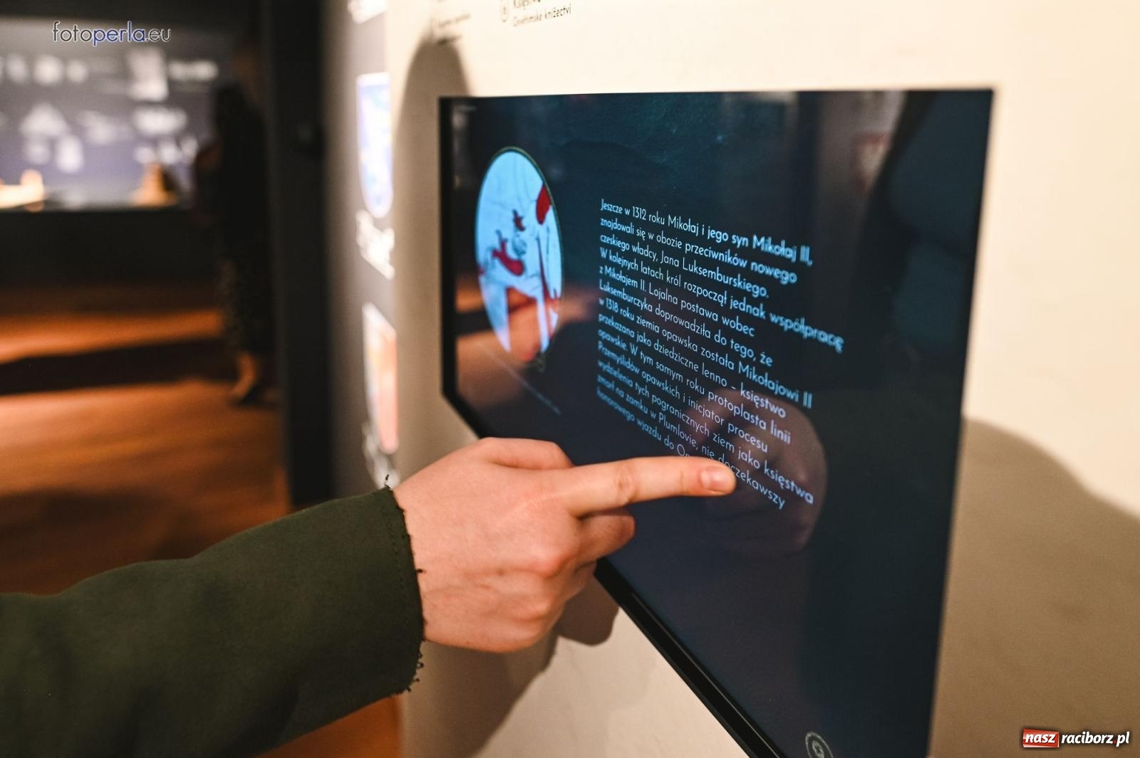 Zdjęcie w galerii na portalu naszraciborz.pl: Można zwiedzać nowe muzeum w Raciborzu. Do końca maja promocja wiadomości z regionu