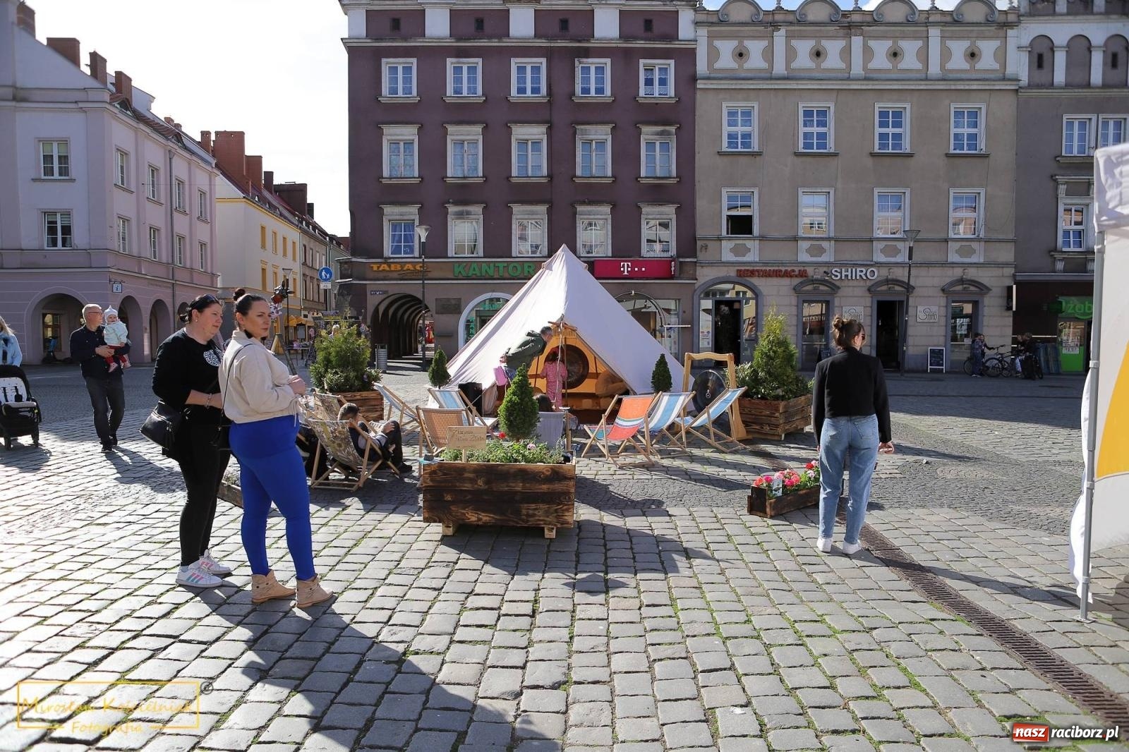 Zdjęcie w galerii na portalu naszraciborz.pl: Sport i sanktuarium natury. Bądź Pro-Zdro na Rynku i pl. Długosza wiadomości z regionu