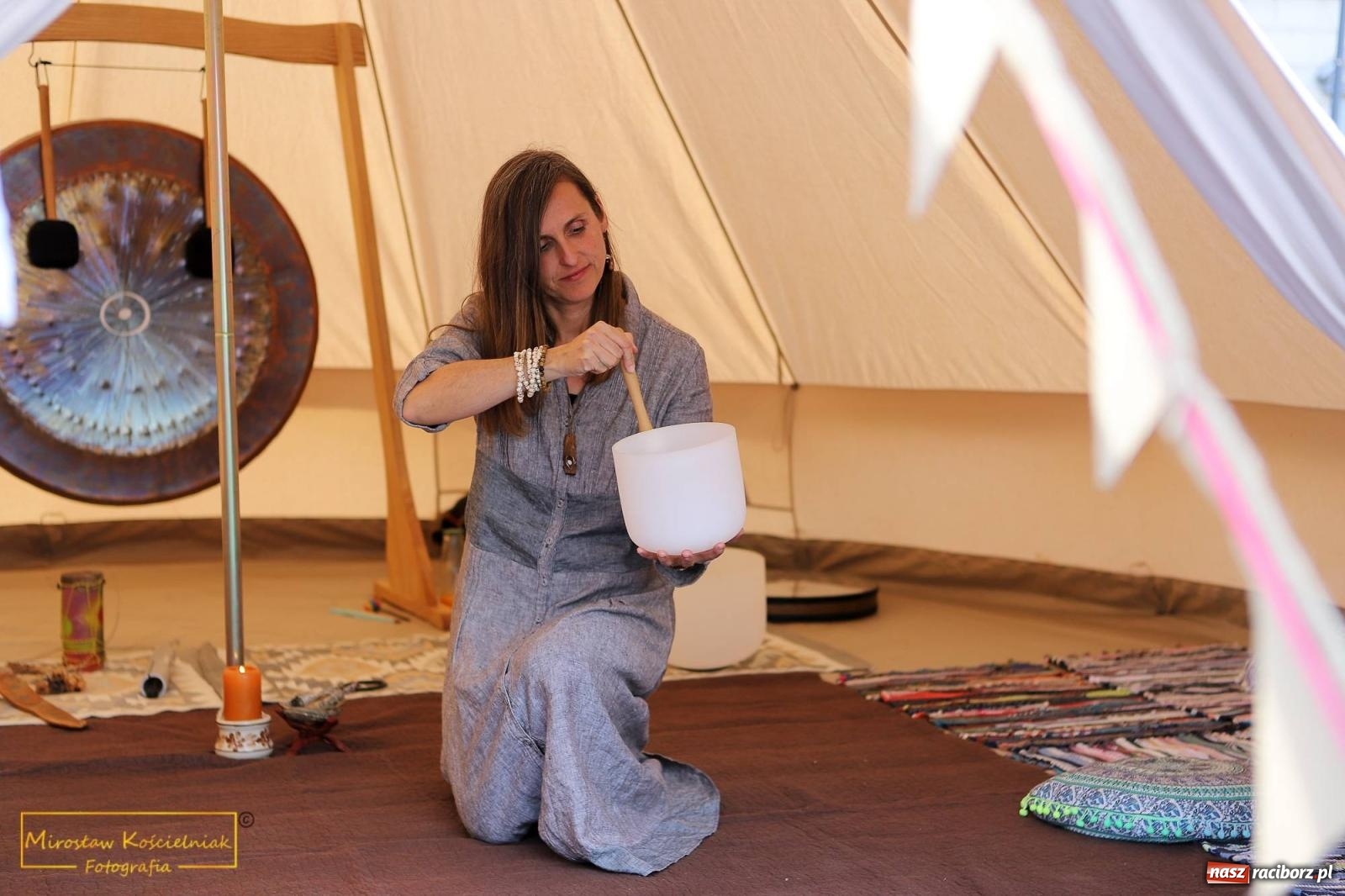 Zdjęcie w galerii na portalu naszraciborz.pl: Sport i sanktuarium natury. Bądź Pro-Zdro na Rynku i pl. Długosza wiadomości z regionu