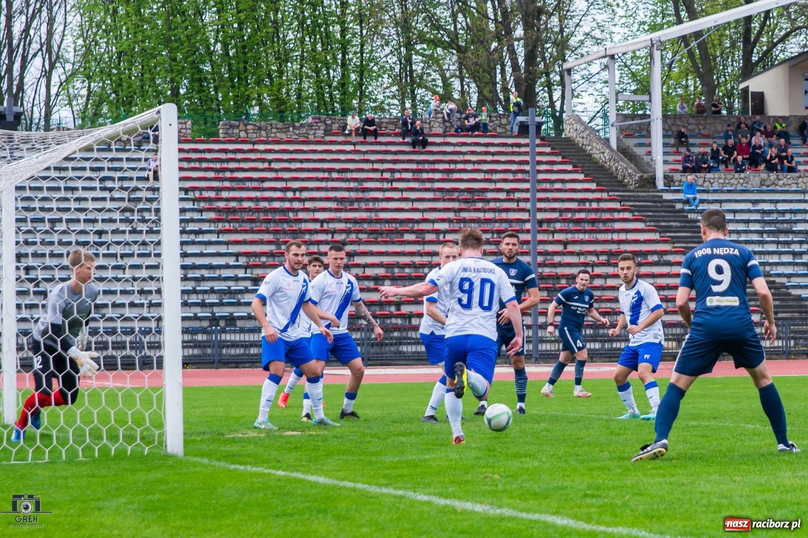Zdjęcie w galerii na portalu naszraciborz.pl: Unia kontra Nędza. Derby Podokręgu na remis [FOTO] wiadomości z regionu