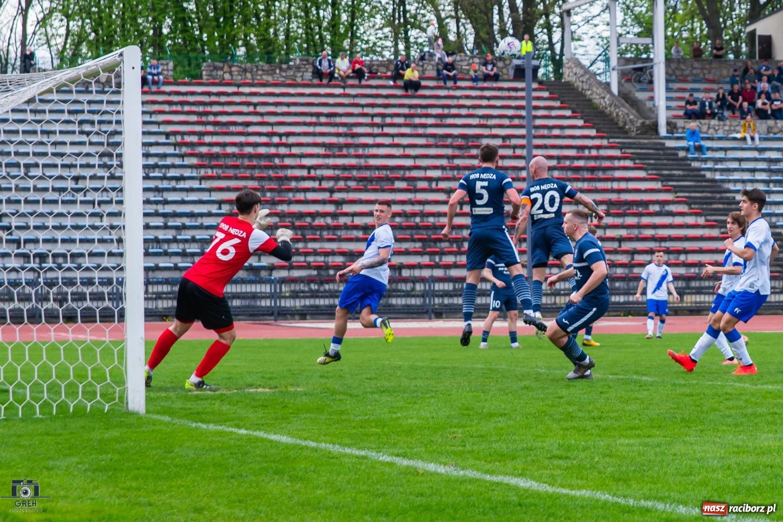 Zdjęcie w galerii na portalu naszraciborz.pl: Unia kontra Nędza. Derby Podokręgu na remis [FOTO] wiadomości z regionu