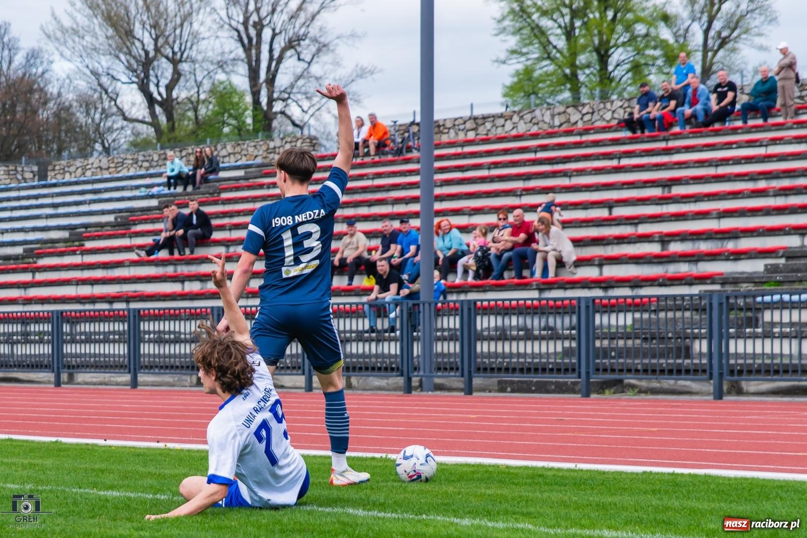 Zdjęcie w galerii na portalu naszraciborz.pl: Unia kontra Nędza. Derby Podokręgu na remis [FOTO] wiadomości z regionu