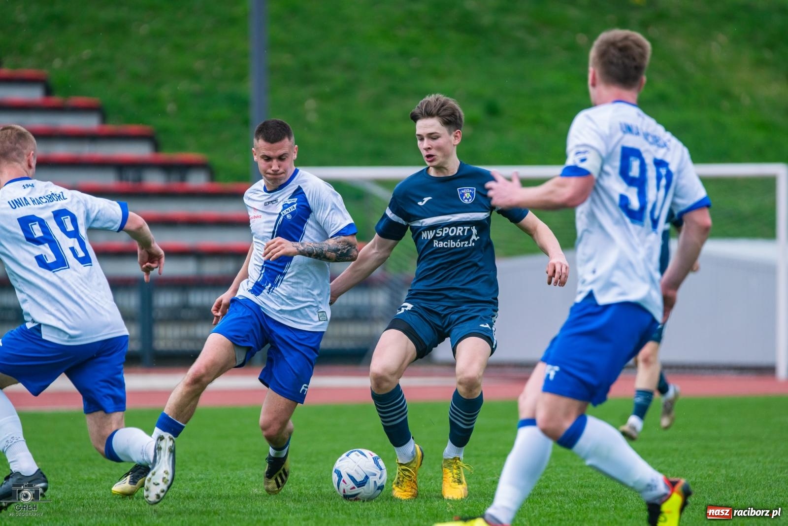 Zdjęcie w galerii na portalu naszraciborz.pl: Unia kontra Nędza. Derby Podokręgu na remis [FOTO] wiadomości z regionu