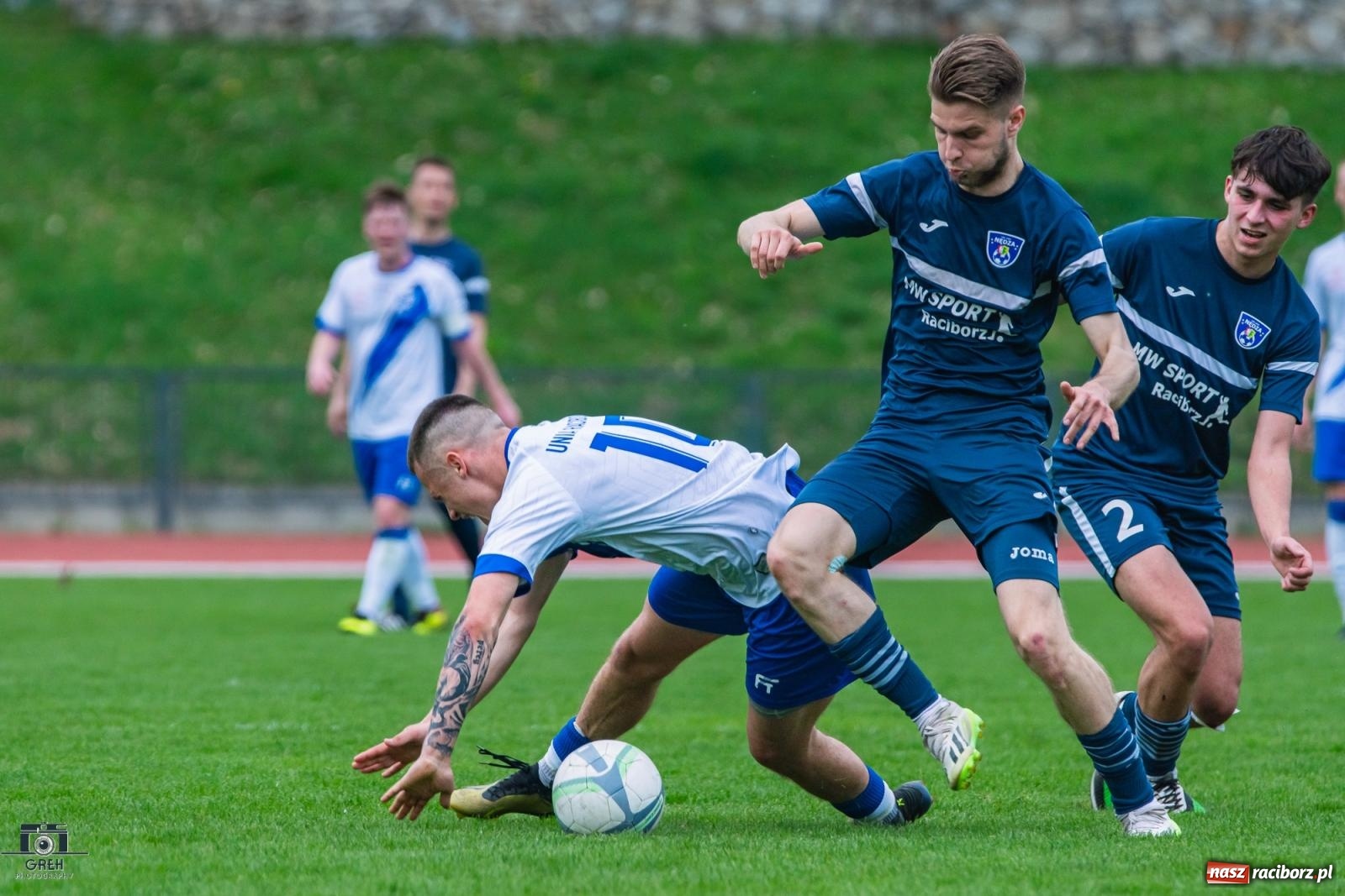 Zdjęcie w galerii na portalu naszraciborz.pl: Unia kontra Nędza. Derby Podokręgu na remis [FOTO] wiadomości z regionu
