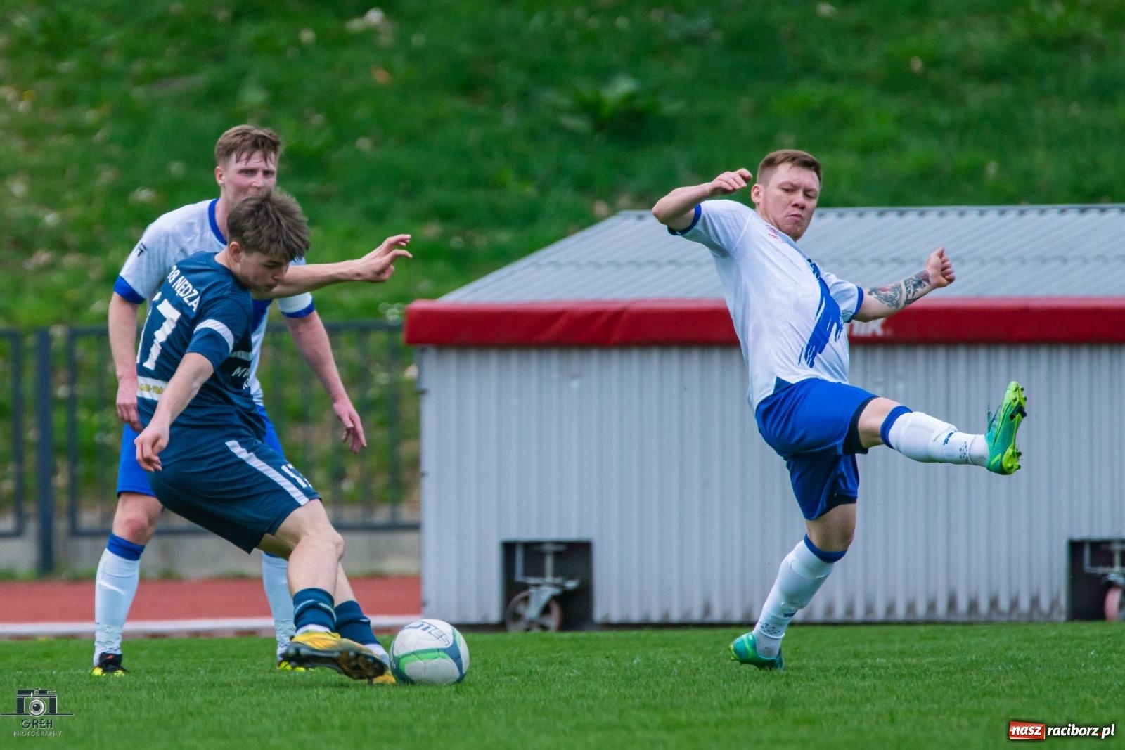 Zdjęcie w galerii na portalu naszraciborz.pl: Unia kontra Nędza. Derby Podokręgu na remis [FOTO] wiadomości z regionu