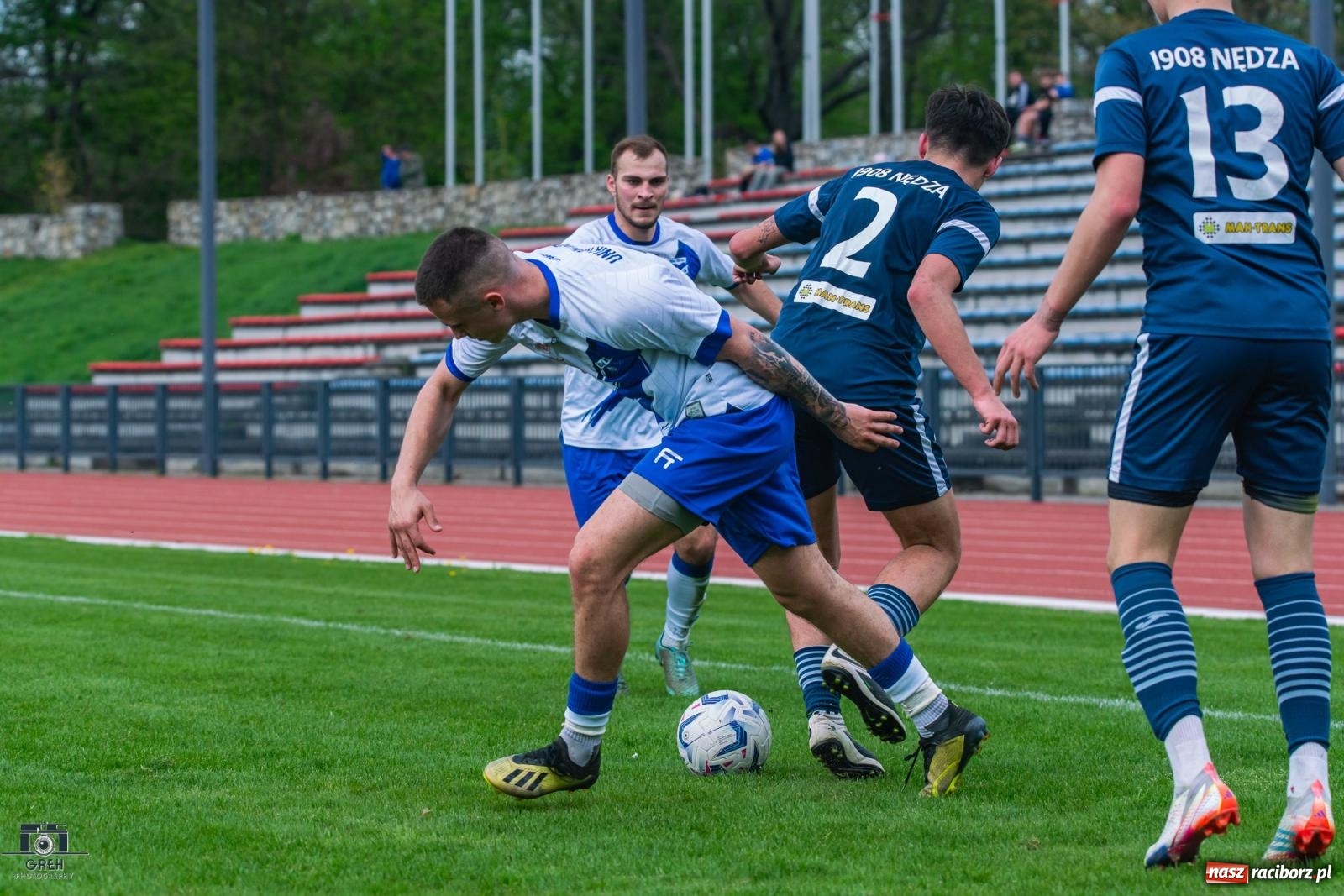 Zdjęcie w galerii na portalu naszraciborz.pl: Unia kontra Nędza. Derby Podokręgu na remis [FOTO] wiadomości z regionu