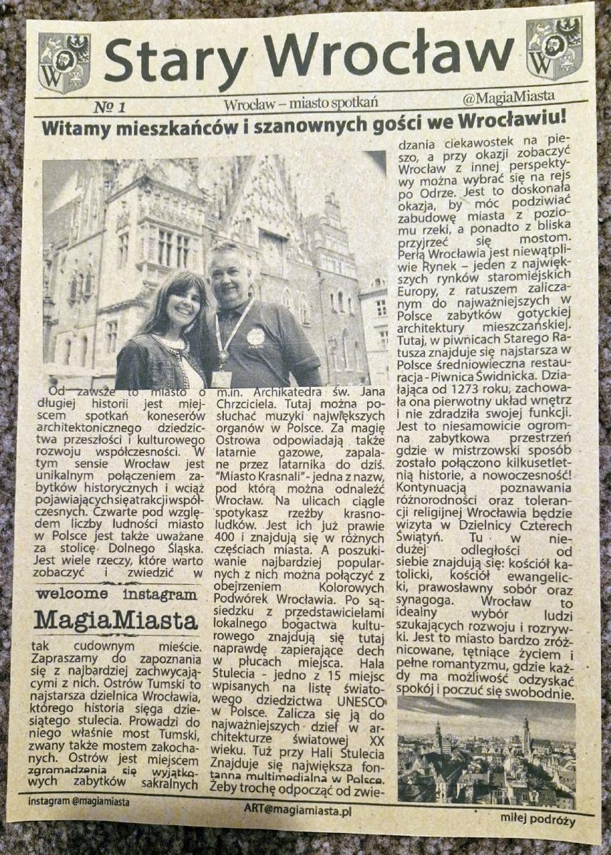 Zdjęcie w galerii na portalu naszraciborz.pl: Z PTTK do Wrocławia. Raciborzanie zachwyceni wiadomości z regionu