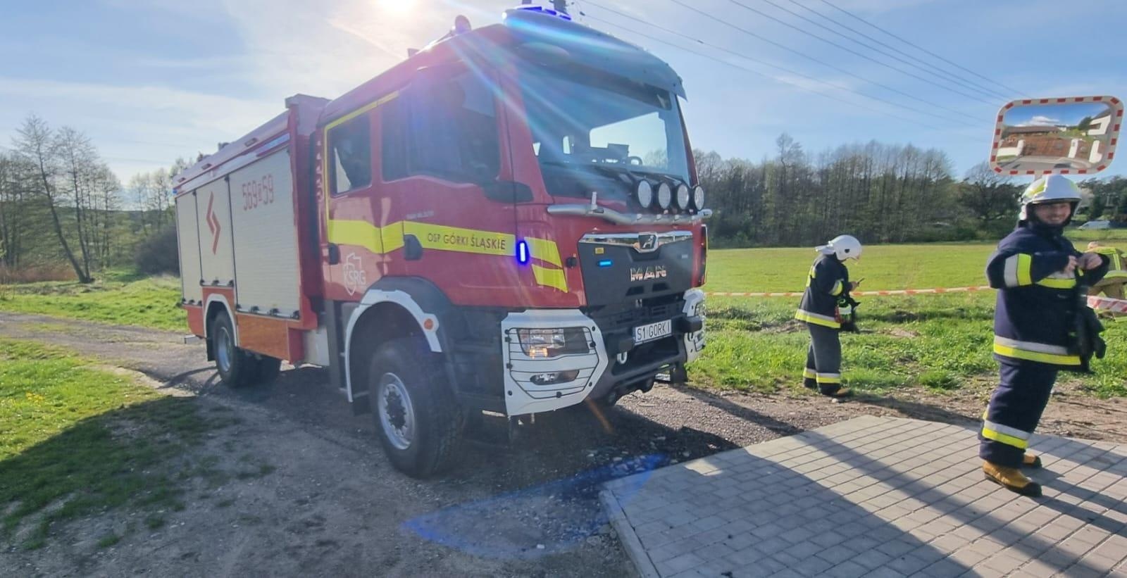 Zdjęcie w galerii na portalu naszraciborz.pl: Groźne znalezisko w Górkach Śląskich [FOTO] wiadomości z regionu