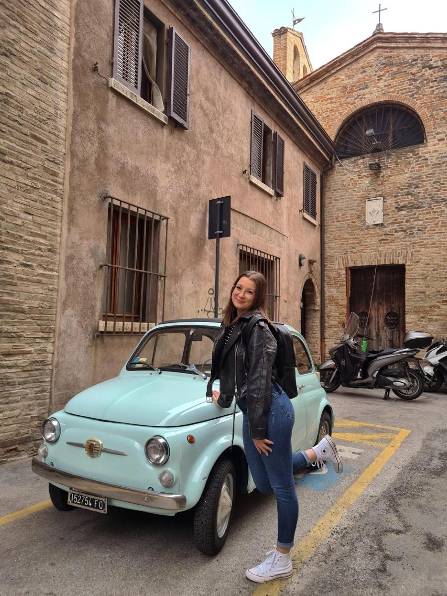 Zdjęcie w galerii na portalu naszraciborz.pl: Uczniowie Ekonomika na praktykach w Rimini wiadomości z regionu