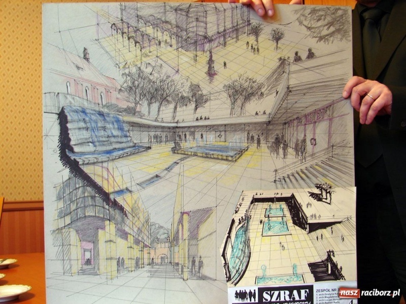 Zdjęcie w galerii na portalu naszraciborz.pl: Fontanna przy kościele farnym będzie przebudowana wiadomości z regionu