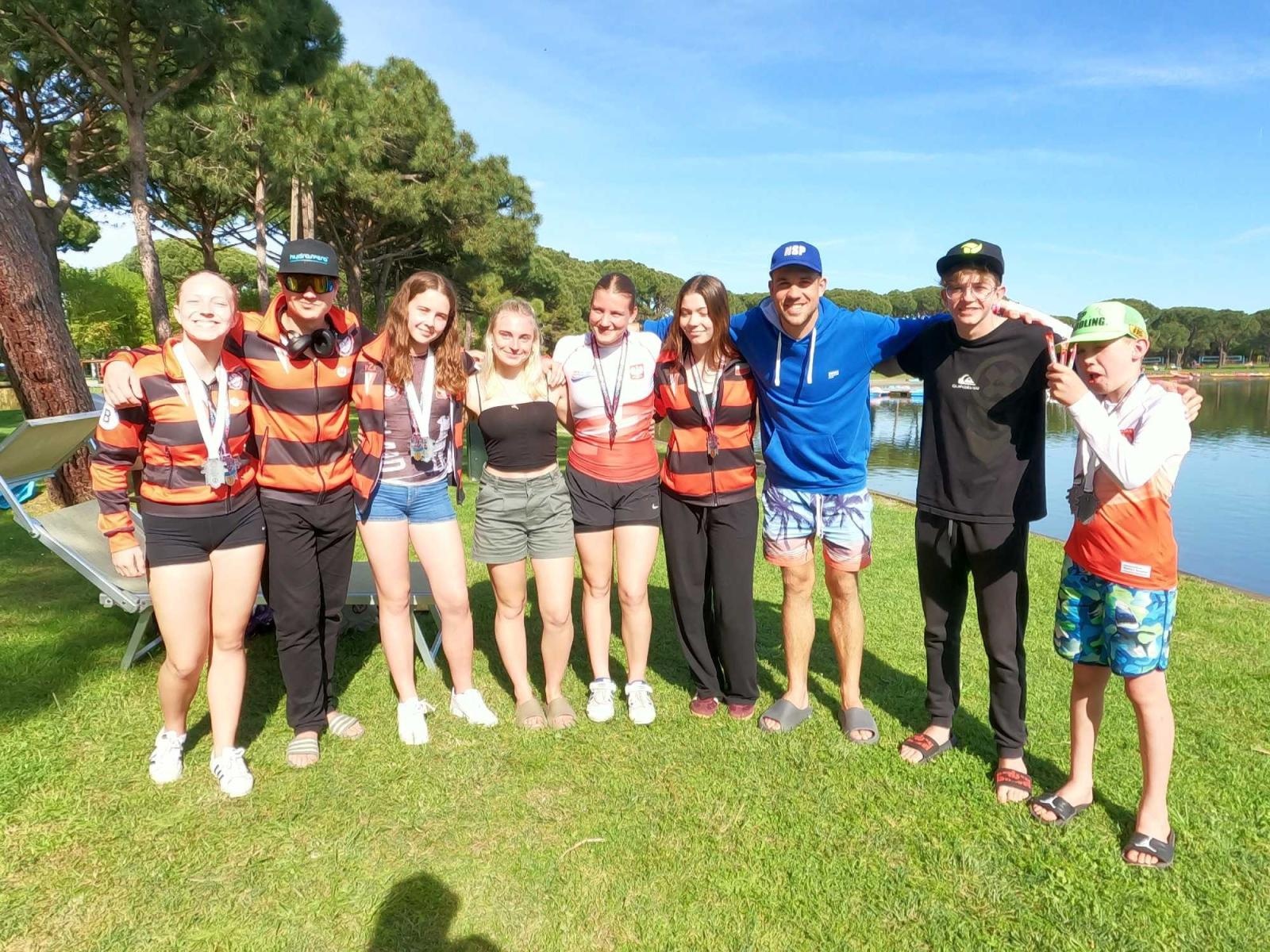 Zdjęcie w galerii na portalu naszraciborz.pl: Wodniacy z Raciborza z sukcesem startowali we Włoszech wiadomości z regionu