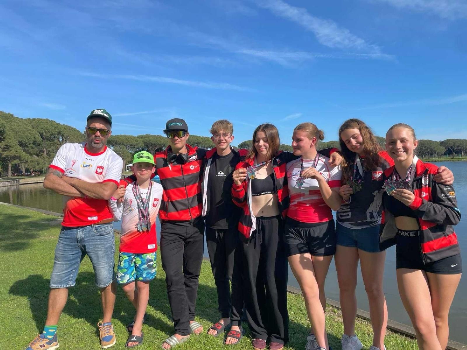 Zdjęcie w galerii na portalu naszraciborz.pl: Wodniacy z Raciborza z sukcesem startowali we Włoszech wiadomości z regionu