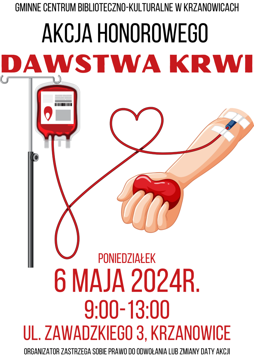 Zdjęcie w galerii na portalu naszraciborz.pl: Krzanowice zapraszają na wieczór karaoke i akcję krew wiadomości z regionu