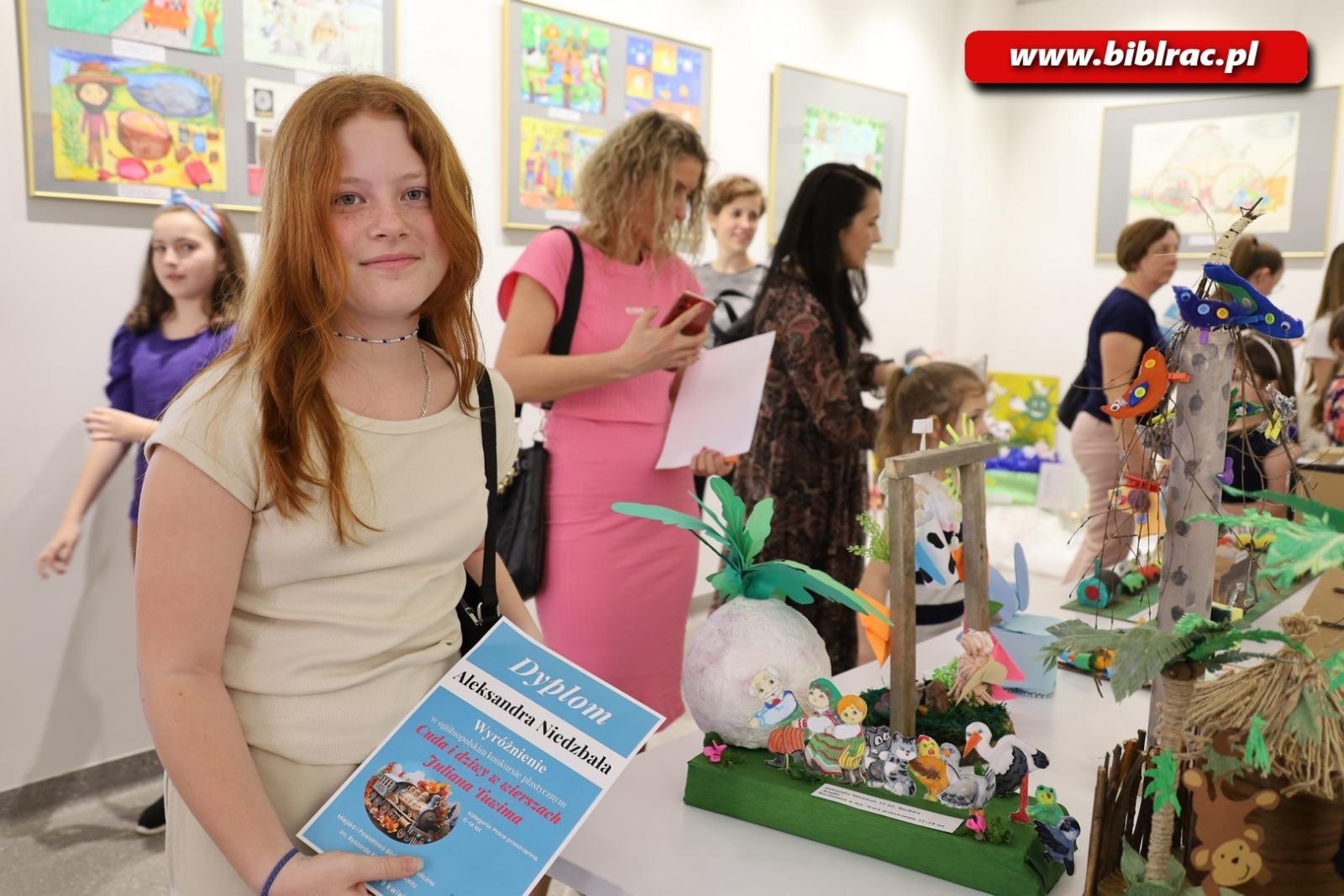 Zdjęcie w galerii na portalu naszraciborz.pl: Cuda i dziwy w wierszach Juliana Tuwima – rozstrzygnięto konkurs w bibliotece wiadomości z regionu