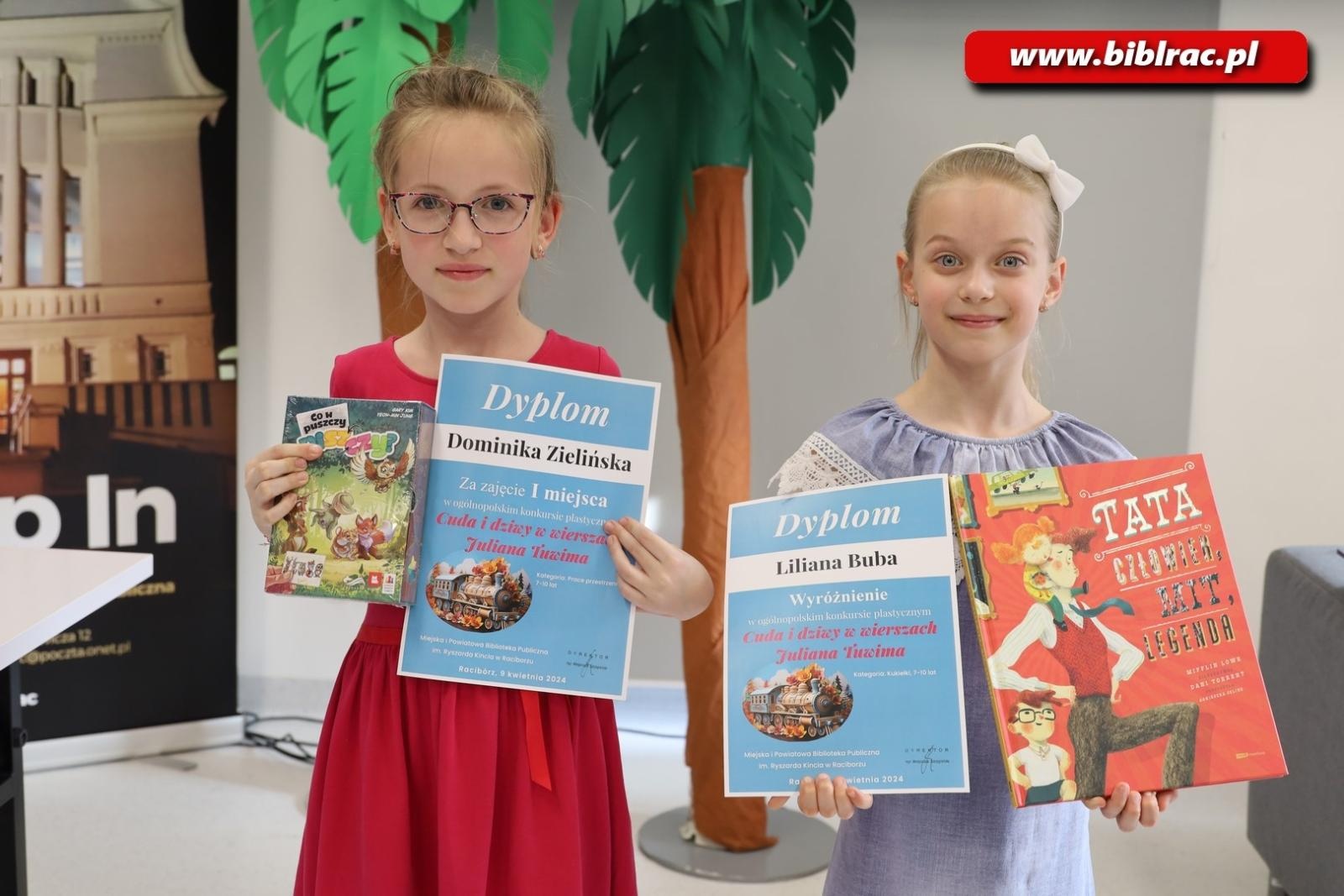 Zdjęcie w galerii na portalu naszraciborz.pl: Cuda i dziwy w wierszach Juliana Tuwima – rozstrzygnięto konkurs w bibliotece wiadomości z regionu