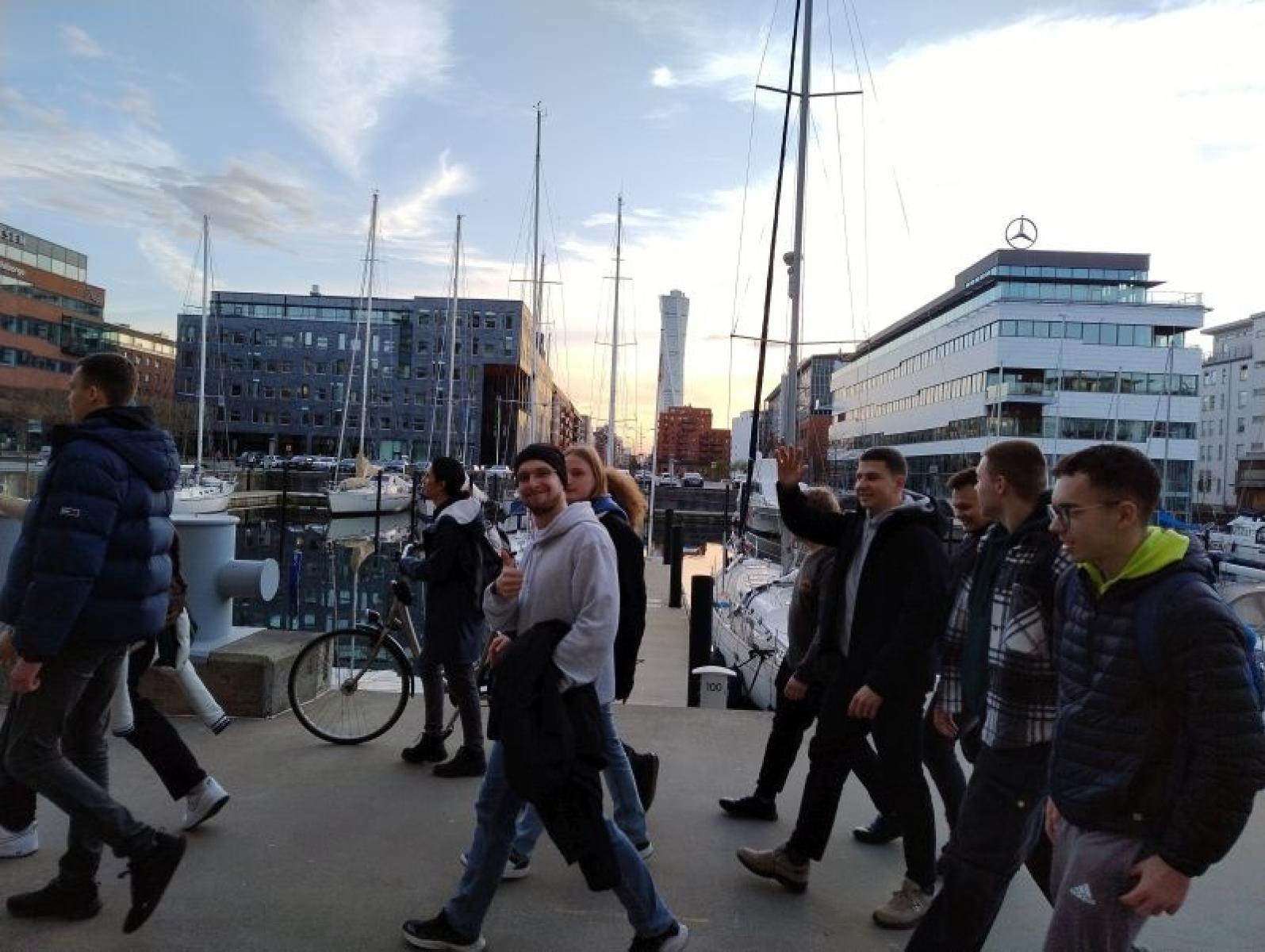 Zdjęcie w galerii na portalu naszraciborz.pl: Uczniowie z Mechanika na praktyce w Malmö w Szwecji wiadomości z regionu