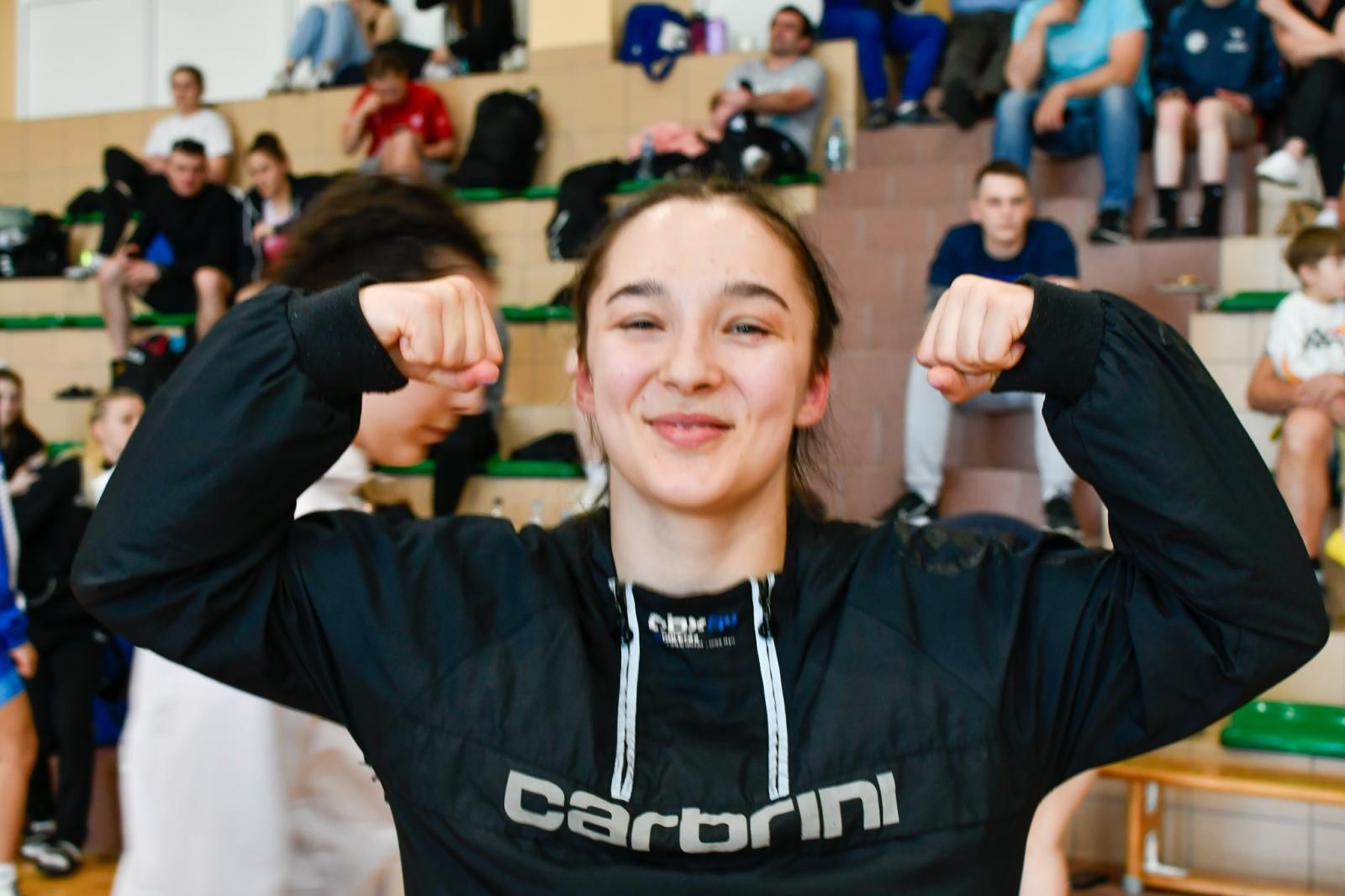 Zdjęcie w galerii na portalu naszraciborz.pl: Mistrzostwa Polski w zapasach kobiet w Rudniku. Świerczewska ze złotem, Michniewicz ze srebrem wiadomości z regionu