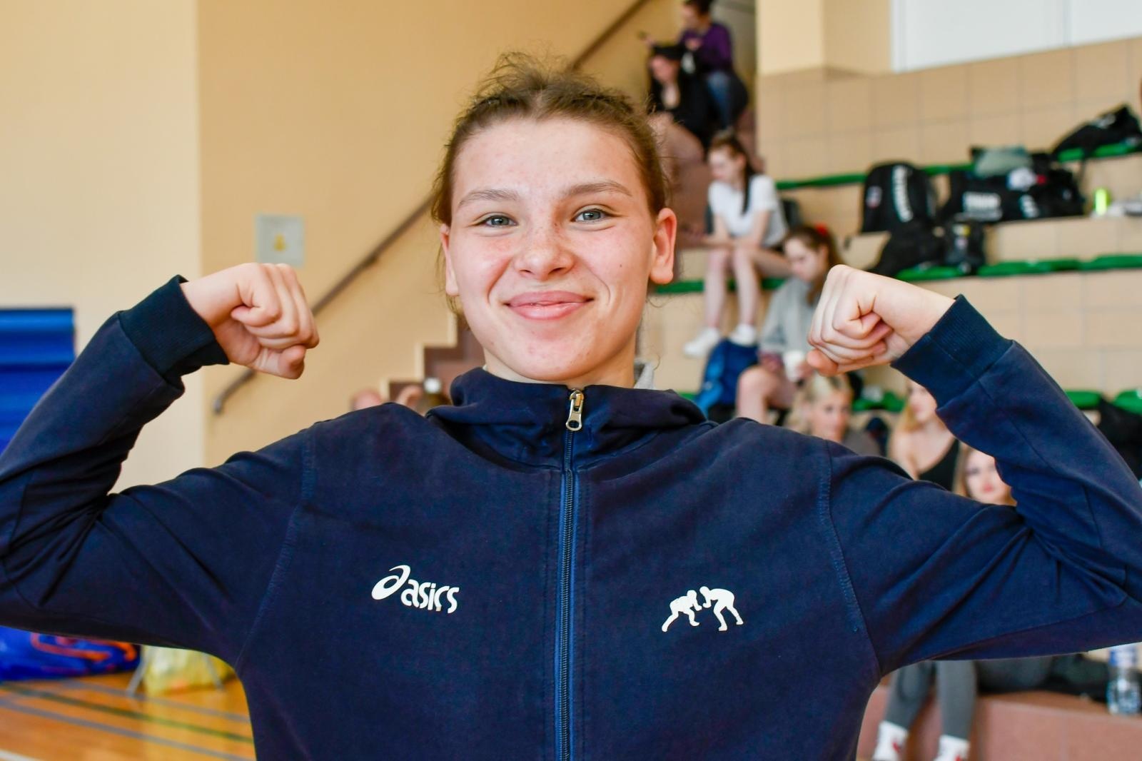 Zdjęcie w galerii na portalu naszraciborz.pl: Mistrzostwa Polski w zapasach kobiet w Rudniku. Świerczewska ze złotem, Michniewicz ze srebrem wiadomości z regionu