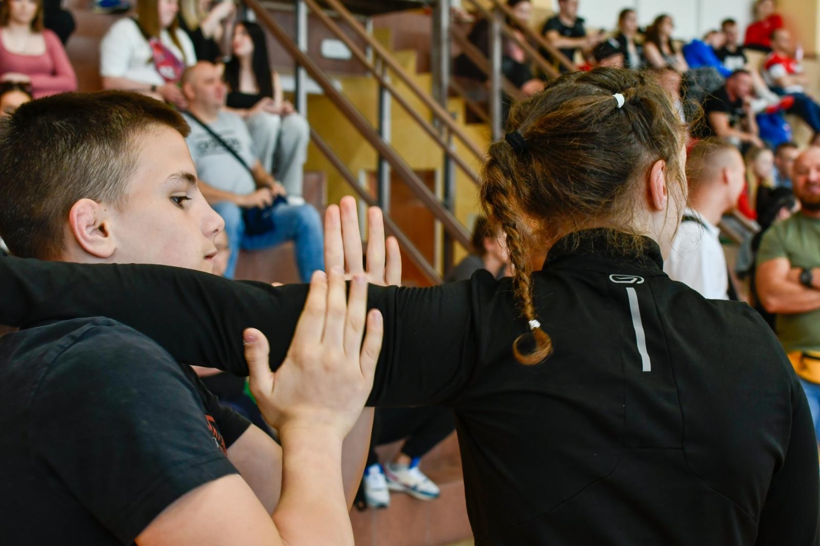 Zdjęcie w galerii na portalu naszraciborz.pl: Mistrzostwa Polski w zapasach kobiet w Rudniku. Świerczewska ze złotem, Michniewicz ze srebrem wiadomości z regionu