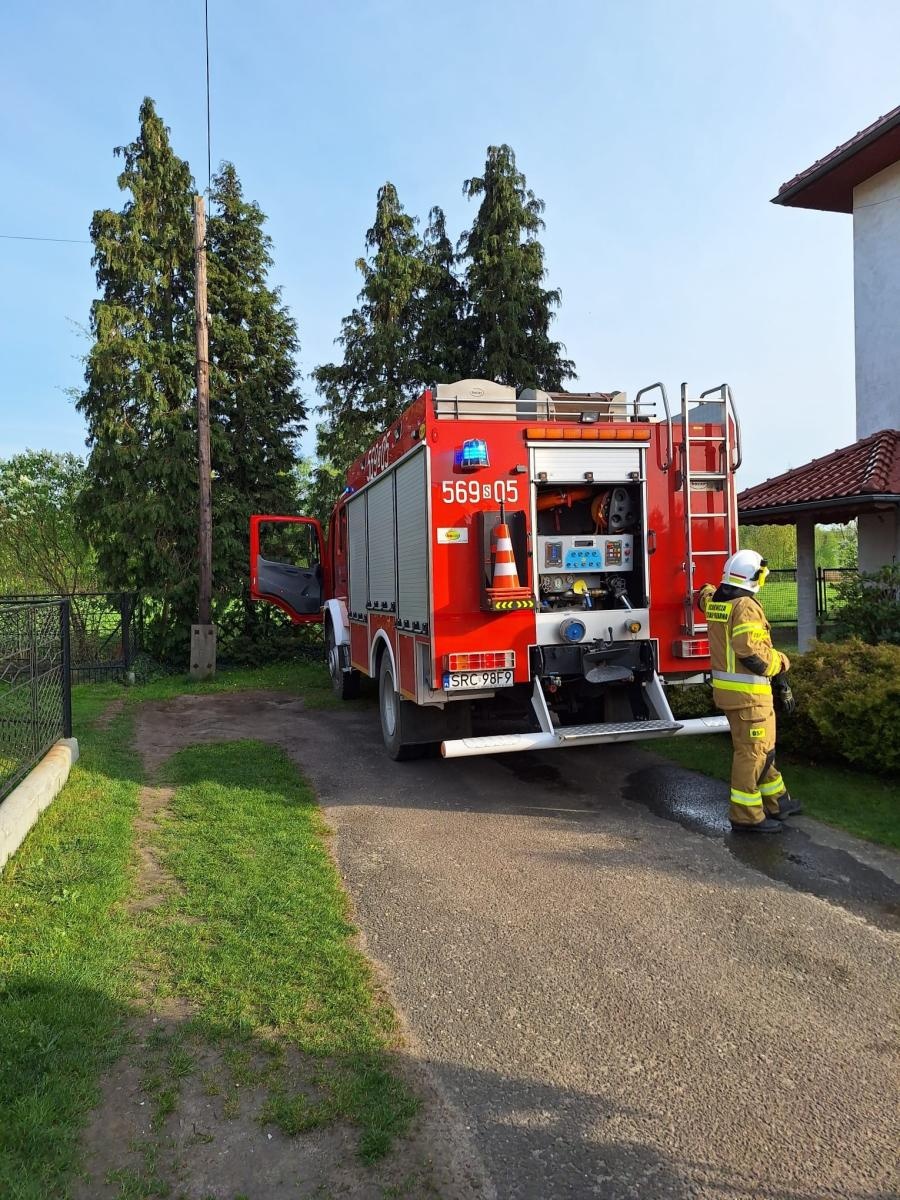 Zdjęcie w galerii na portalu naszraciborz.pl: Iskra z instalacji elektrycznej przyczyną pożaru wiadomości z regionu