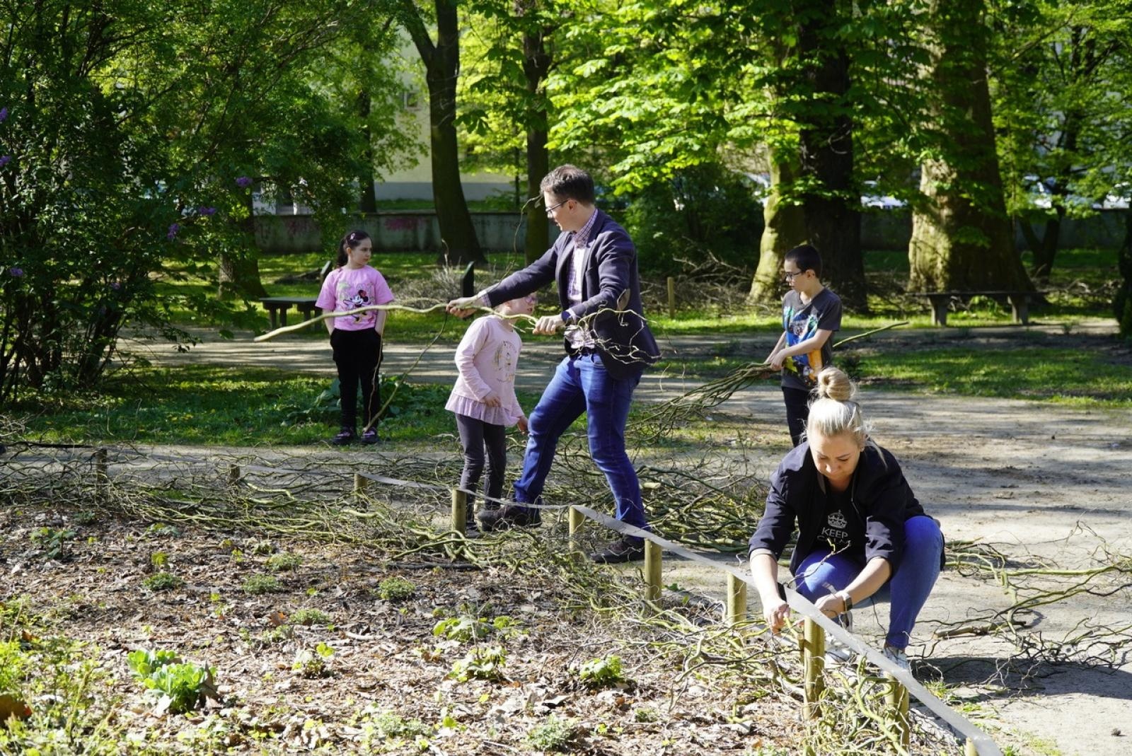 Zdjęcie w galerii na portalu naszraciborz.pl: Park im. Franciszka Stala zmienia się nie do poznania wiadomości z regionu
