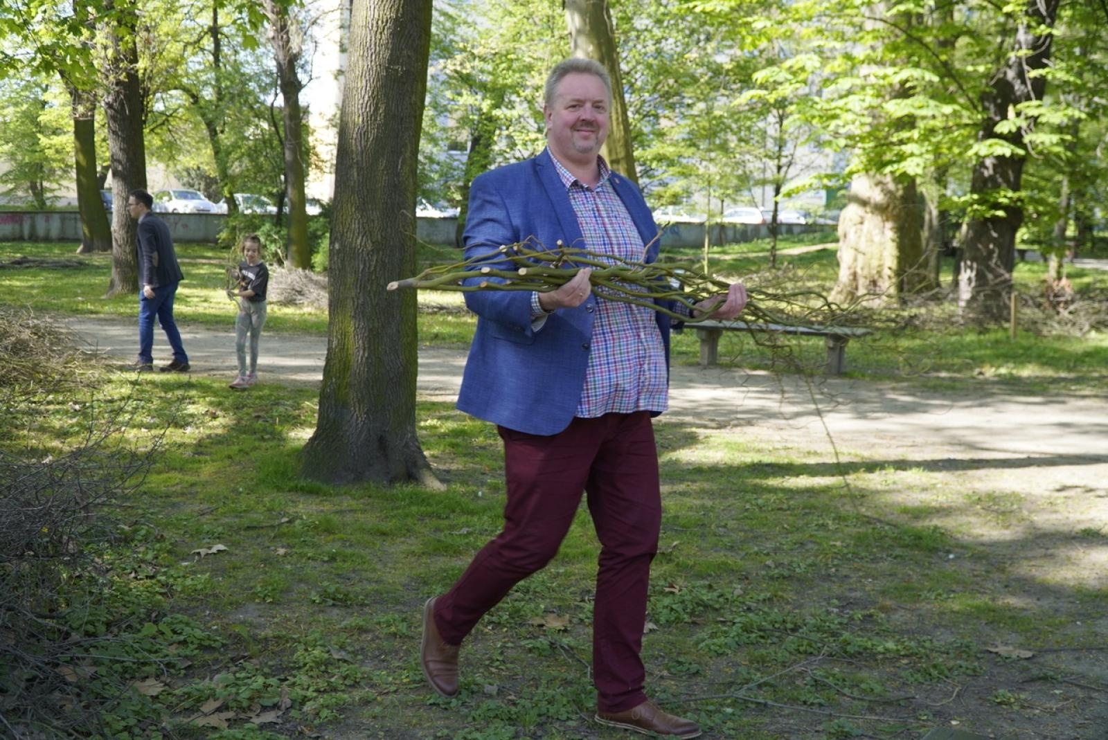 Zdjęcie w galerii na portalu naszraciborz.pl: Park im. Franciszka Stala zmienia się nie do poznania wiadomości z regionu