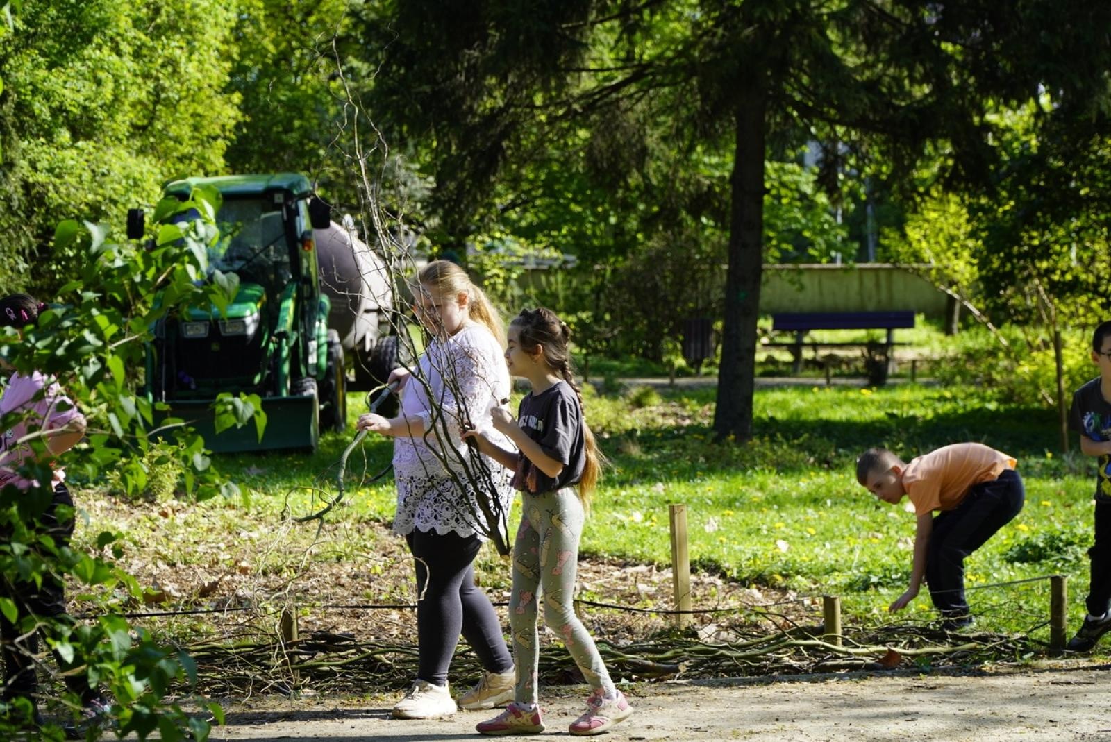 Zdjęcie w galerii na portalu naszraciborz.pl: Park im. Franciszka Stala zmienia się nie do poznania wiadomości z regionu