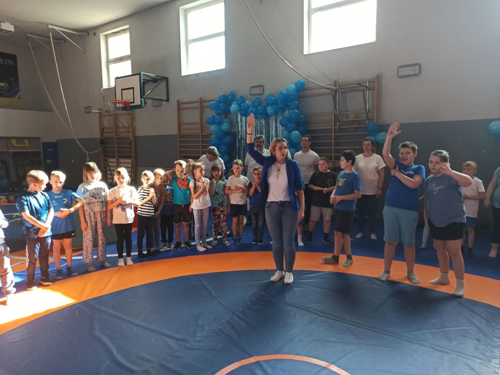 Zdjęcie w galerii na portalu naszraciborz.pl: Olimpiada w odcieniach błękitu w Słonecznej Krainie wiadomości z regionu