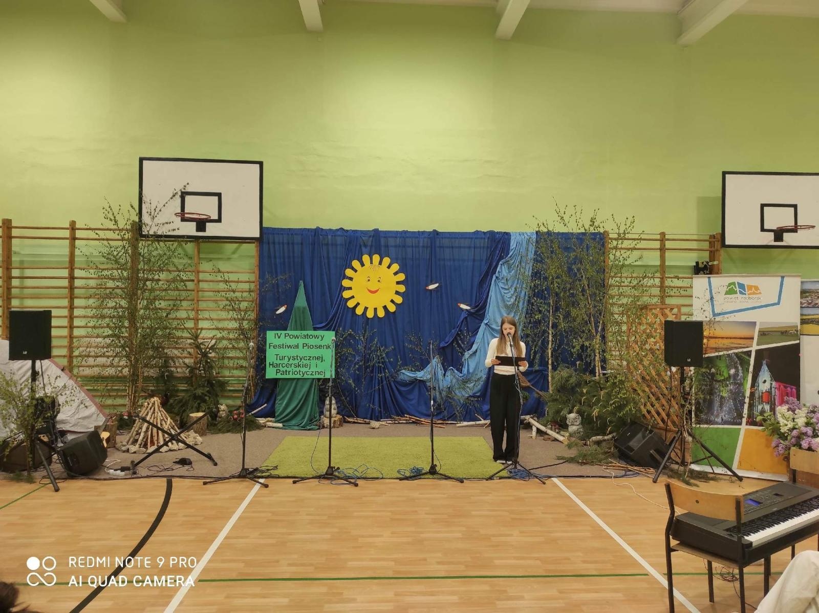 Zdjęcie w galerii na portalu naszraciborz.pl: IV edycja Powiatowego Festiwalu Piosenki Turystycznej, Harcerskiej i Patriotycznej za nami wiadomości z regionu