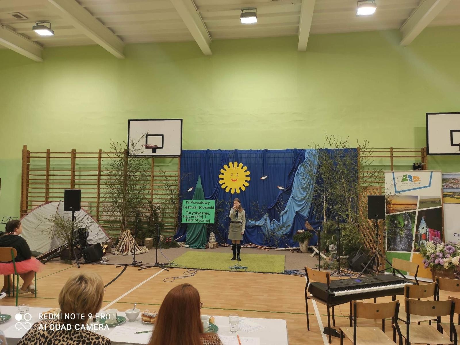 Zdjęcie w galerii na portalu naszraciborz.pl: IV edycja Powiatowego Festiwalu Piosenki Turystycznej, Harcerskiej i Patriotycznej za nami wiadomości z regionu